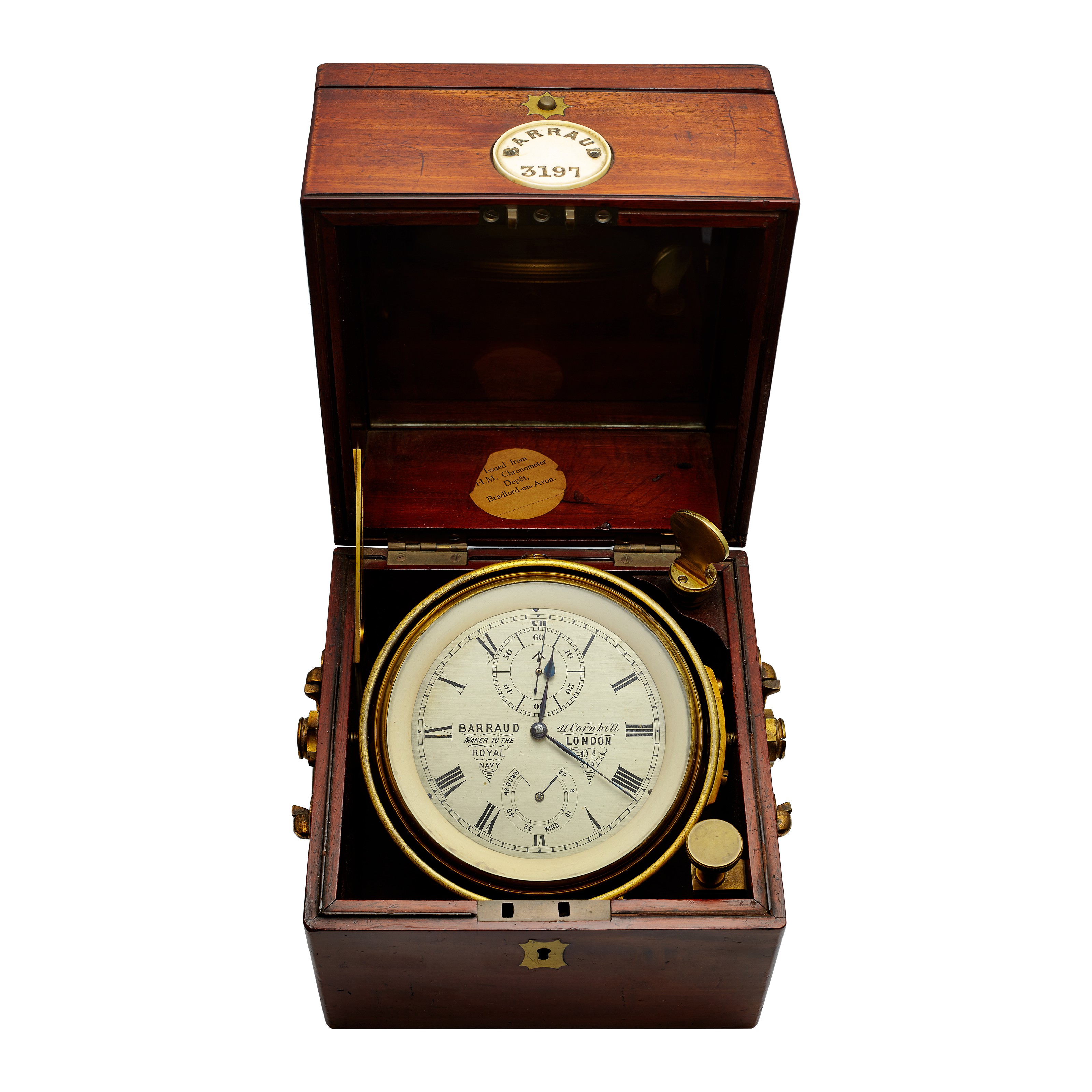 BARRAUD, MARINE CHRONOMETER IN FITTED BOX, Christie’s