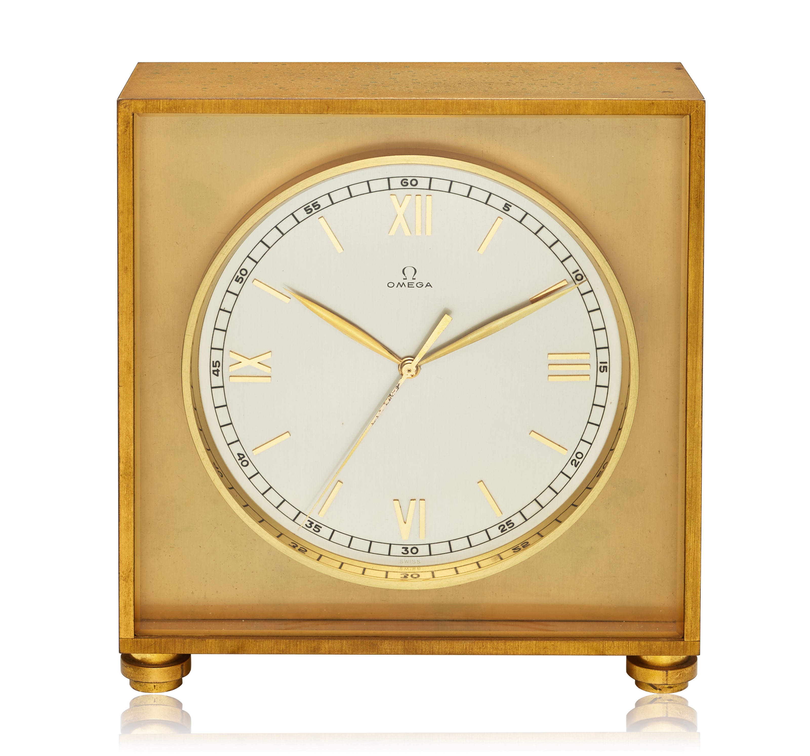 OMEGA, PENDULETTE DE PRECISION 8-DAY 