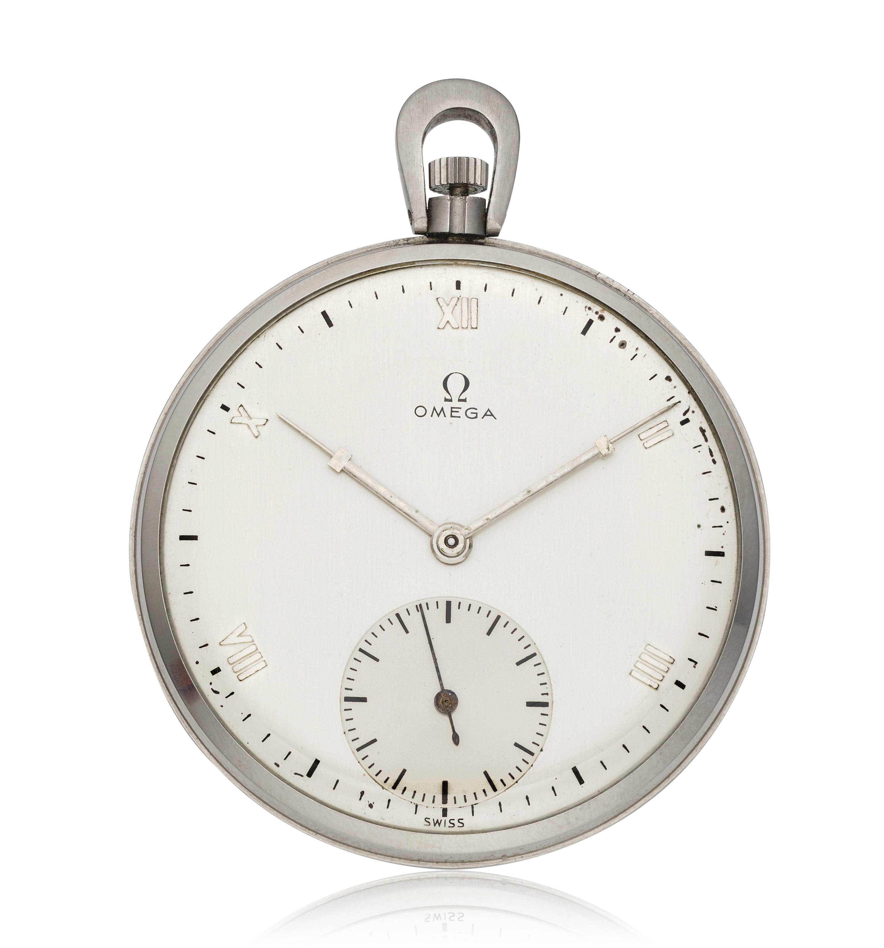 OMEGA, STEEL POCKET WATCH, Christie’s