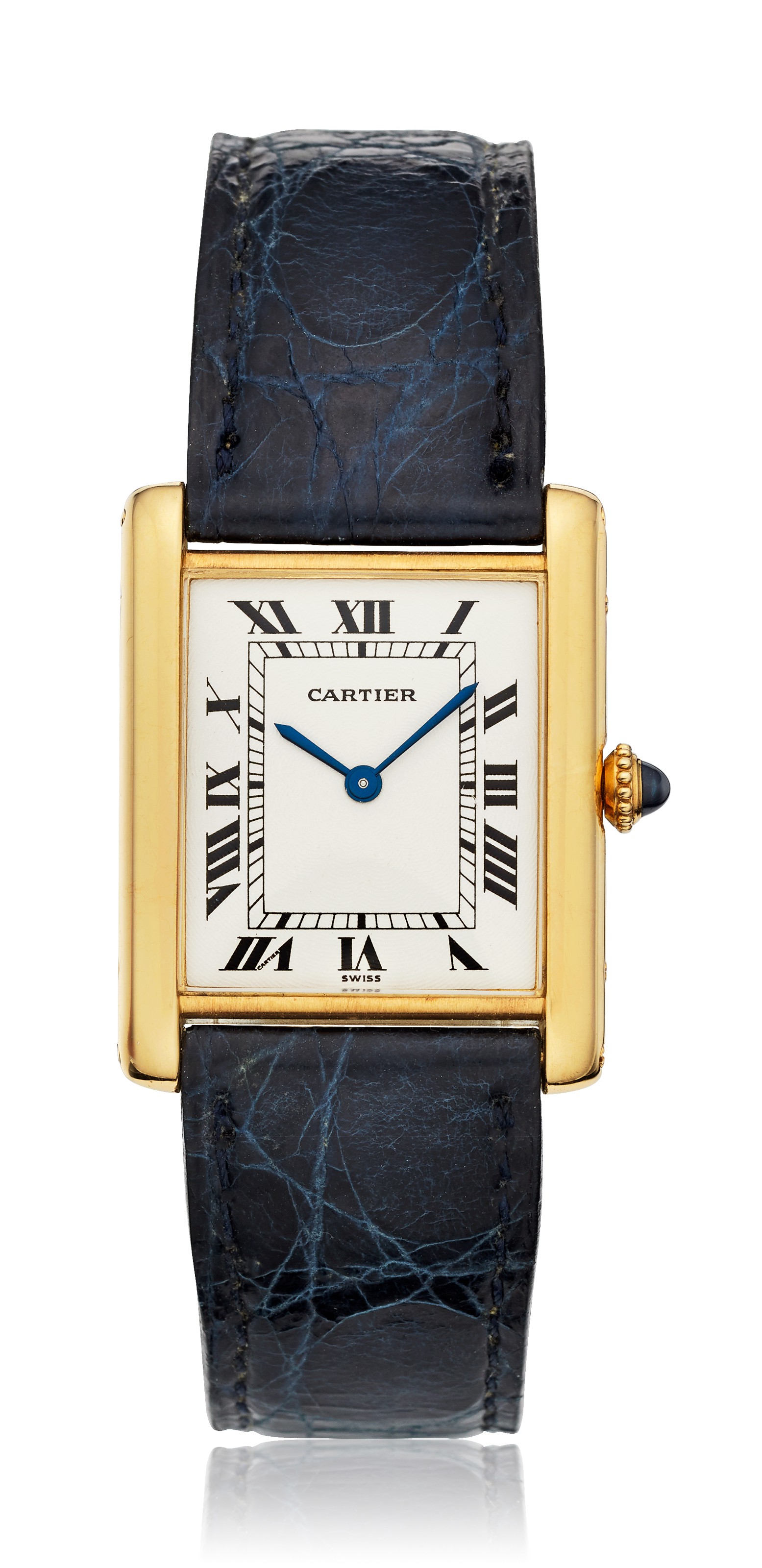 CARTIER, 18K MANUAL-WIND TANK, | Christie’s