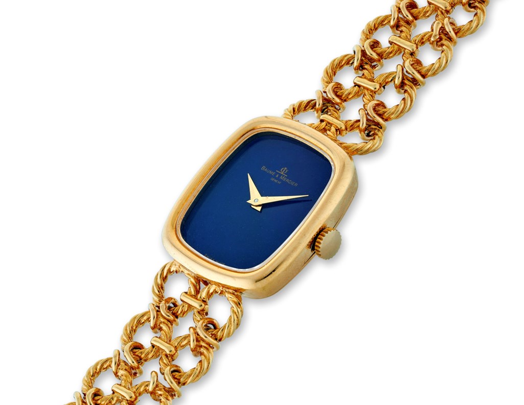 BAUME & MERCIER, LADIES' 18K GOLD BRACELET WATCH, Christie’s