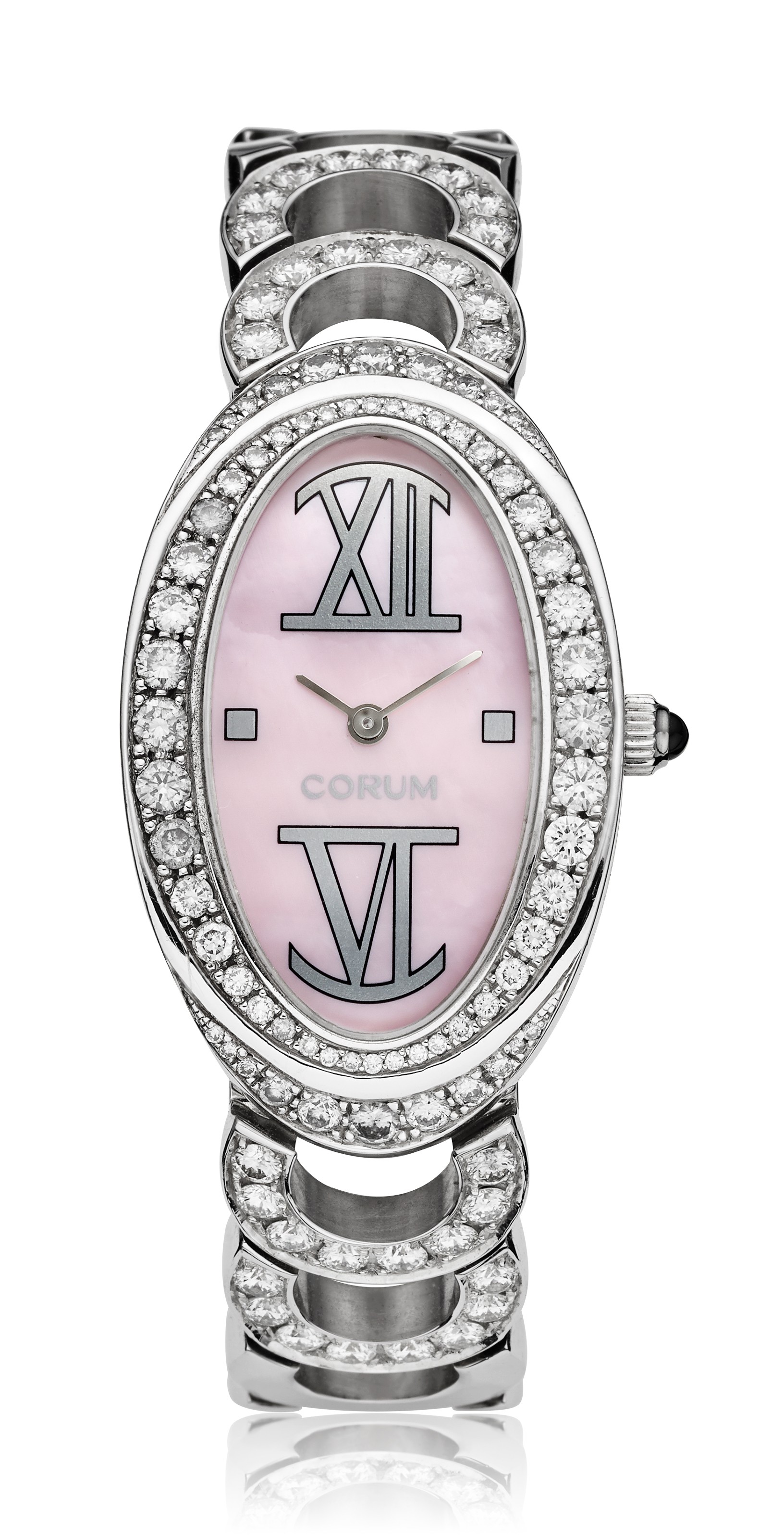 Corum ladies watch with diamonds best sale