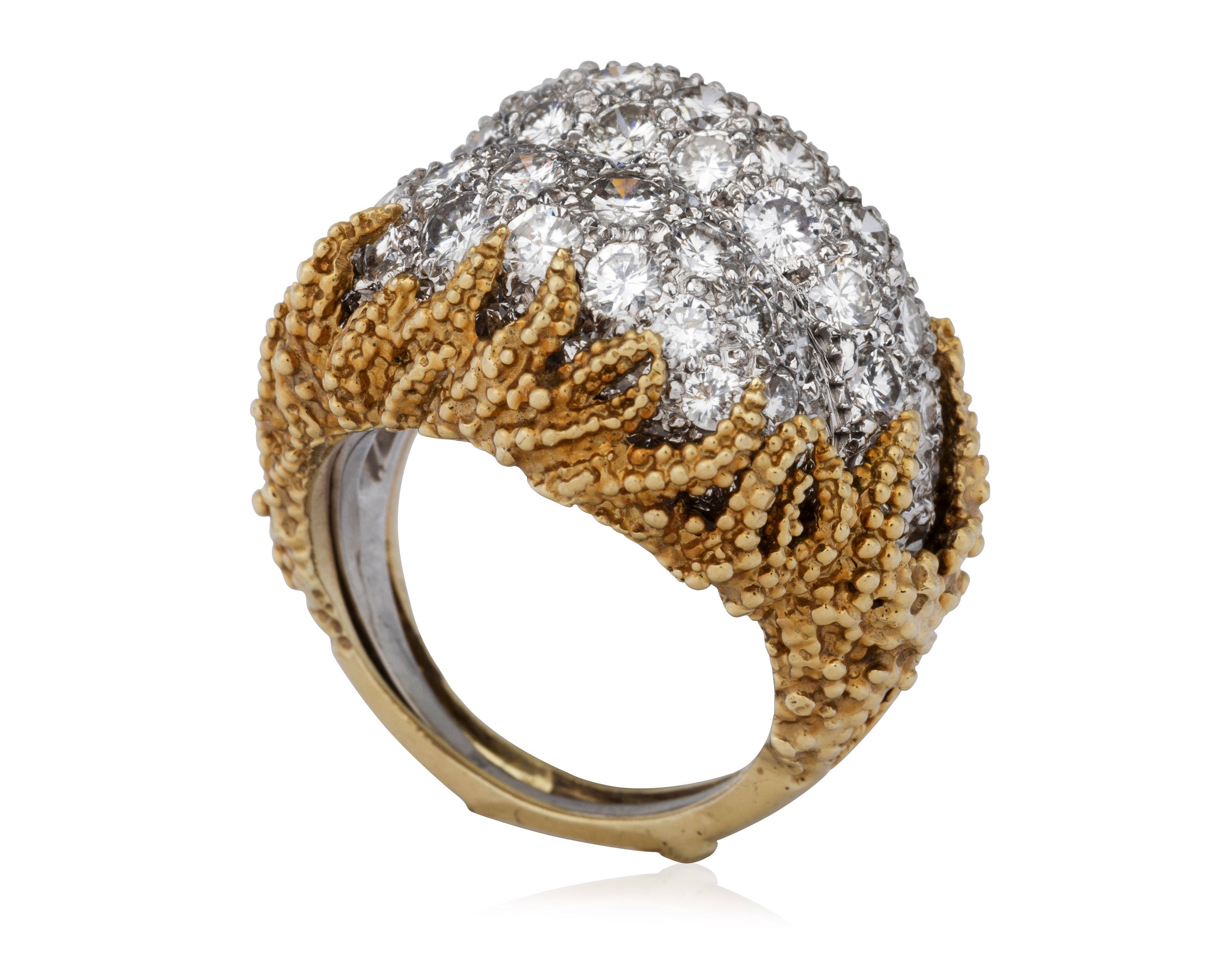 DIAMOND RING WITH DETACHABLE GOLD JACKET, Christie’s