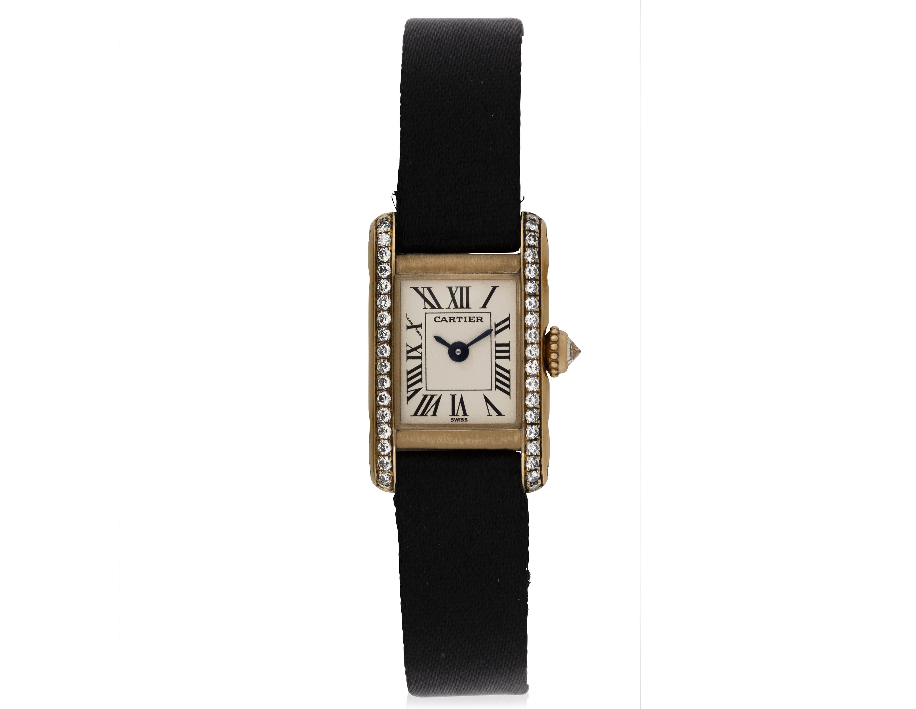 cartier mini tank watch