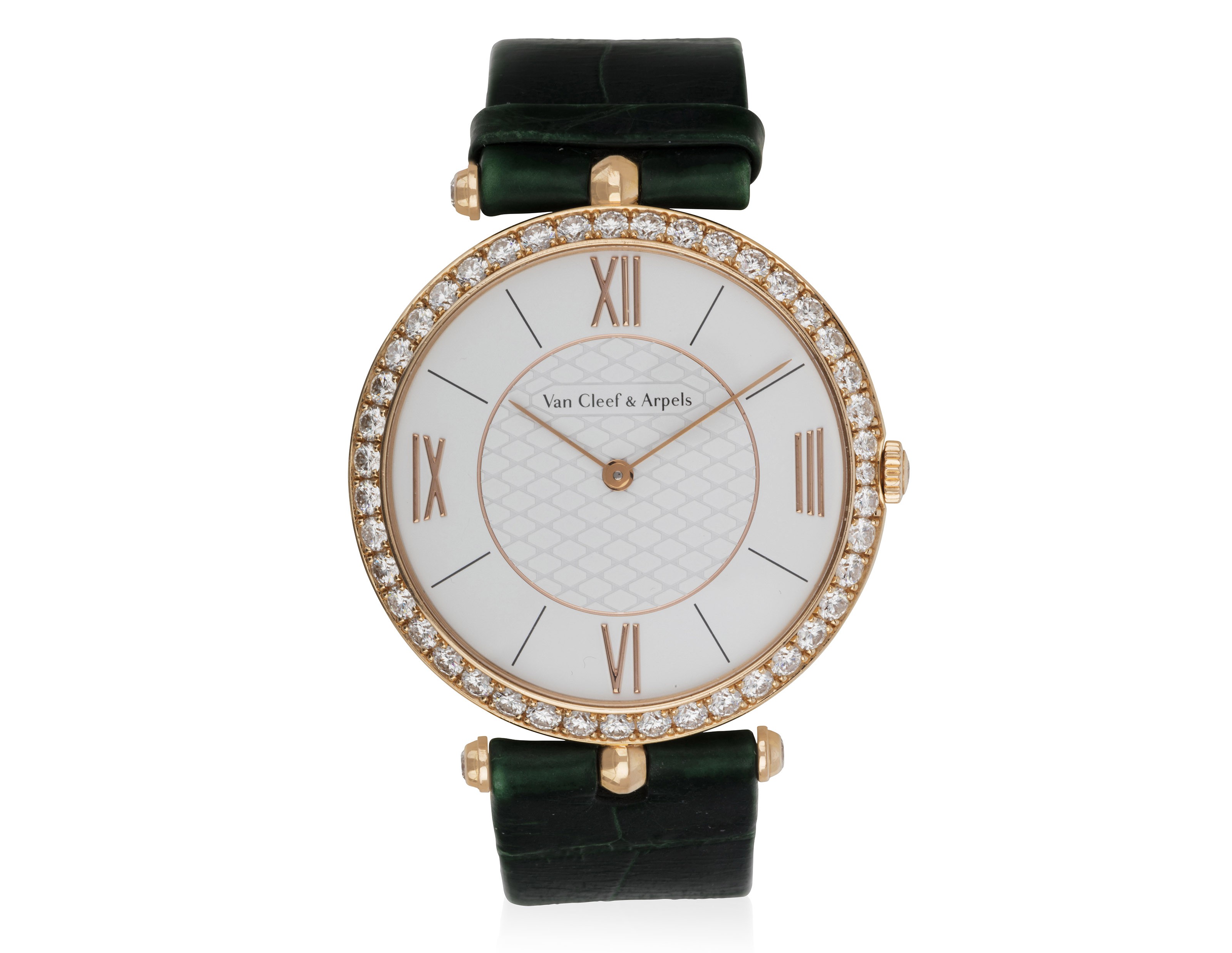 VAN CLEEF & ARPELS DIAMOND AND GOLD WATCH, Christie’s