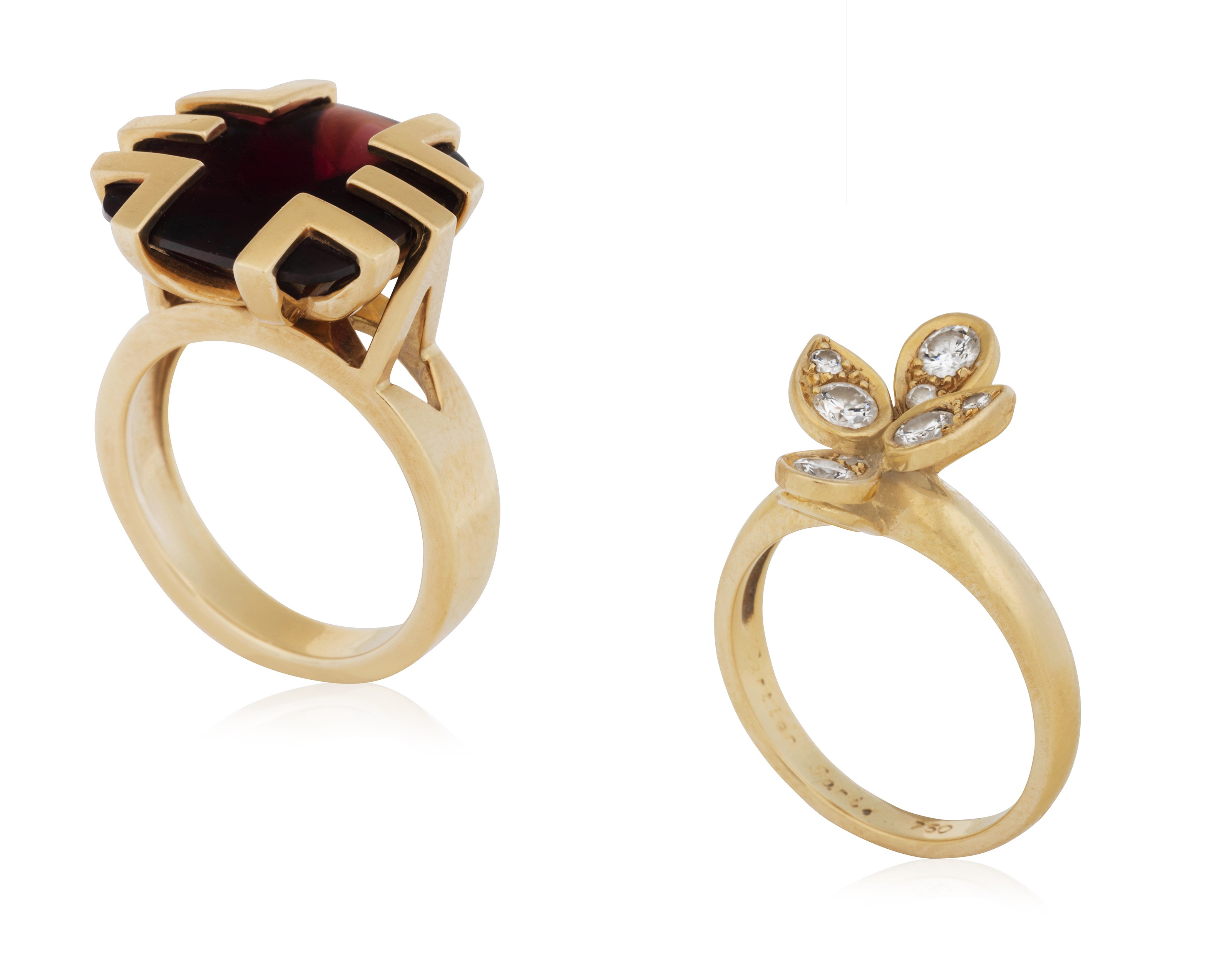 Cartier garnet new arrivals ring