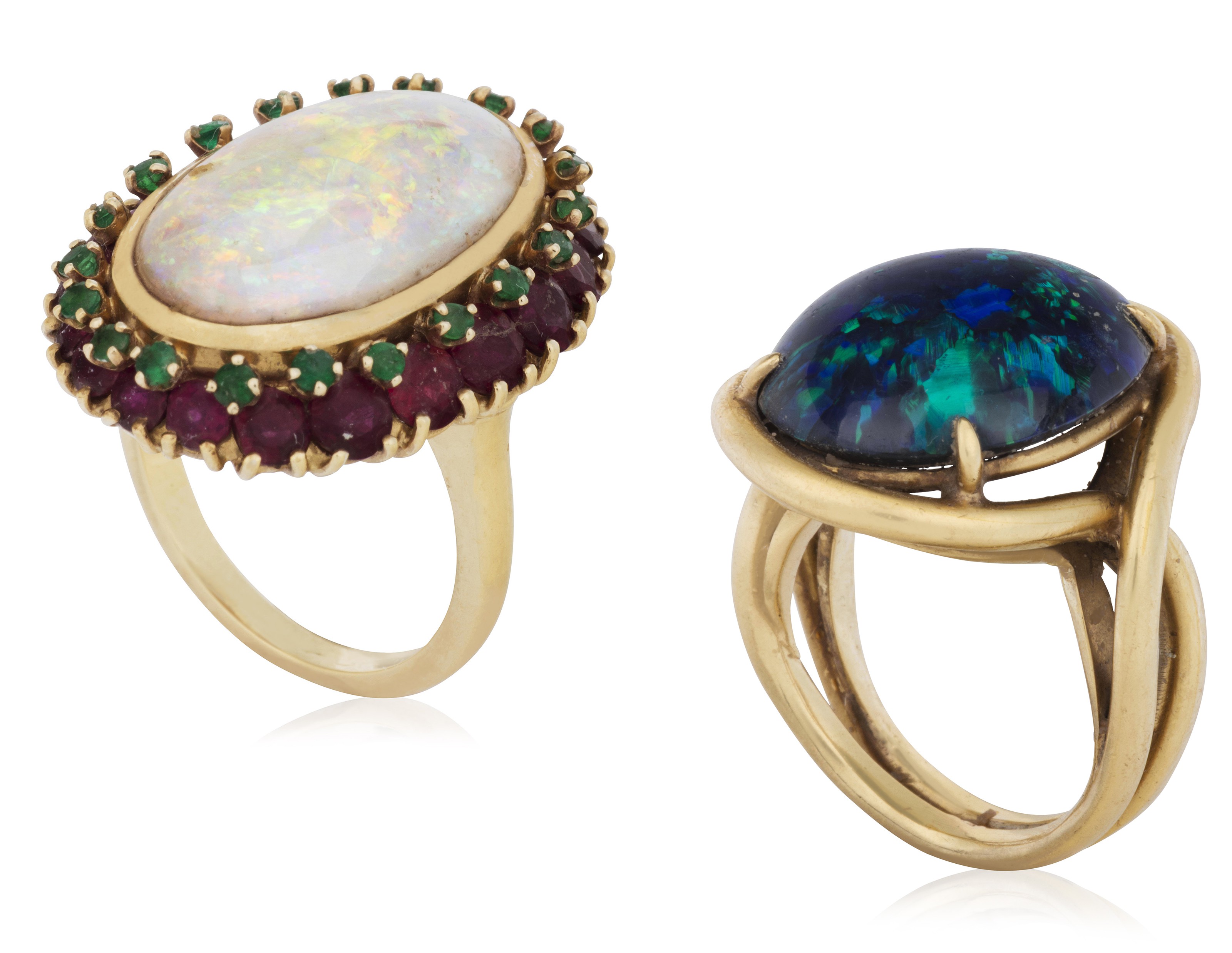 GROUP OF OPAL RINGS, Christie’s