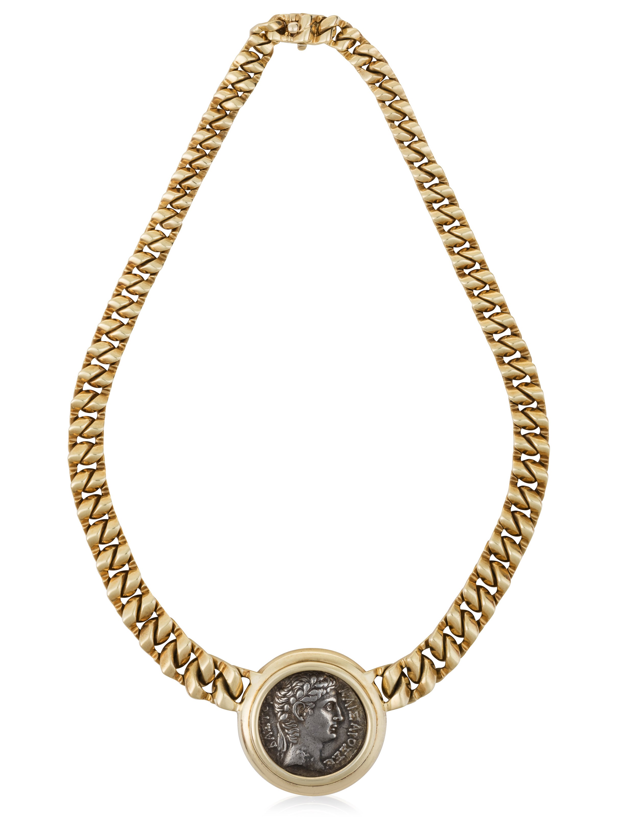 Bulgari Ancient Coin Gold Pendant Necklace | surabhigroup.info