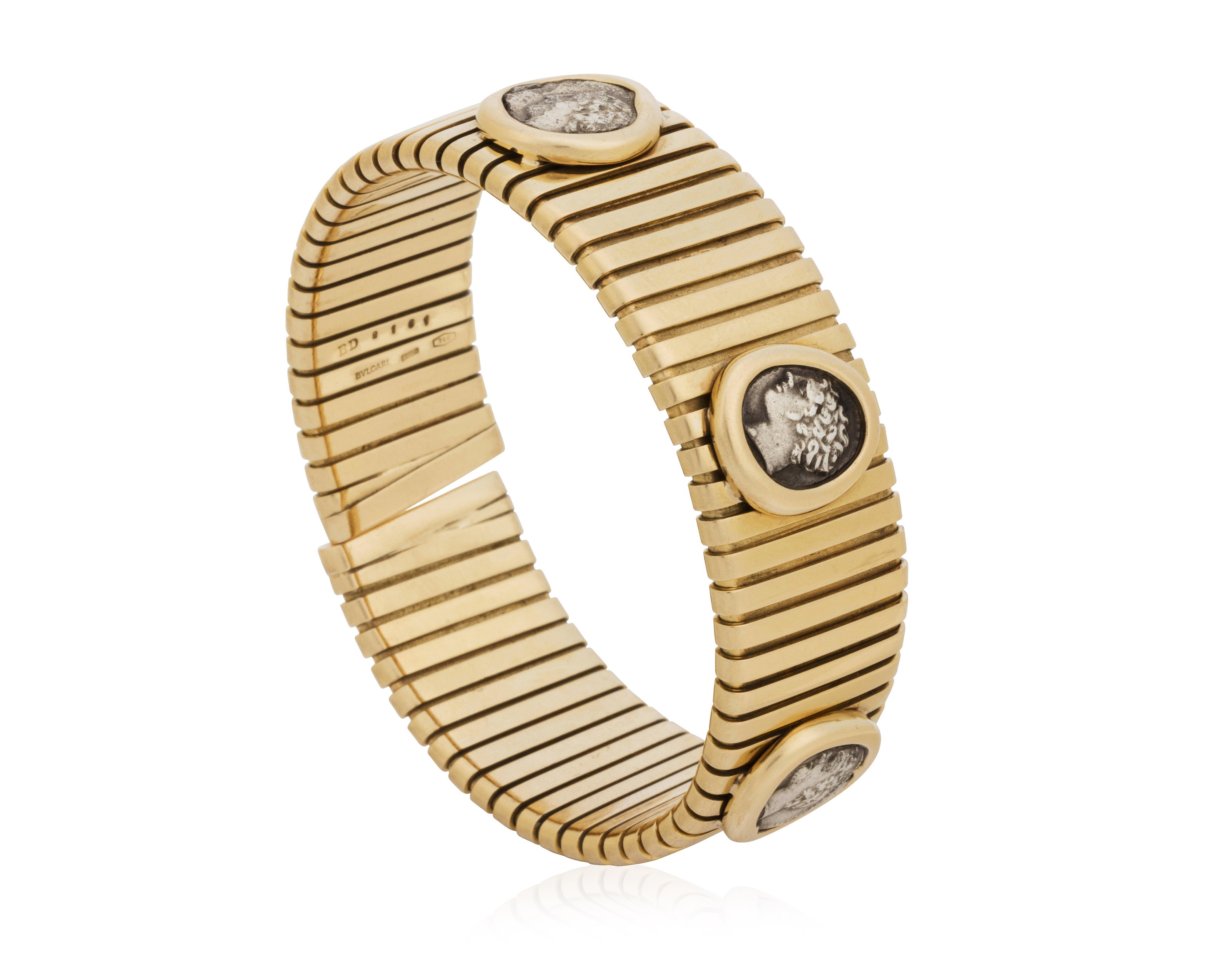Bulgari Monete Tubogas Coin Bracelet Christie S Bulgari introduces its latest novelties at the lvmh watch week celebrating the art of watchmaking. bulgari monete tubogas coin bracelet