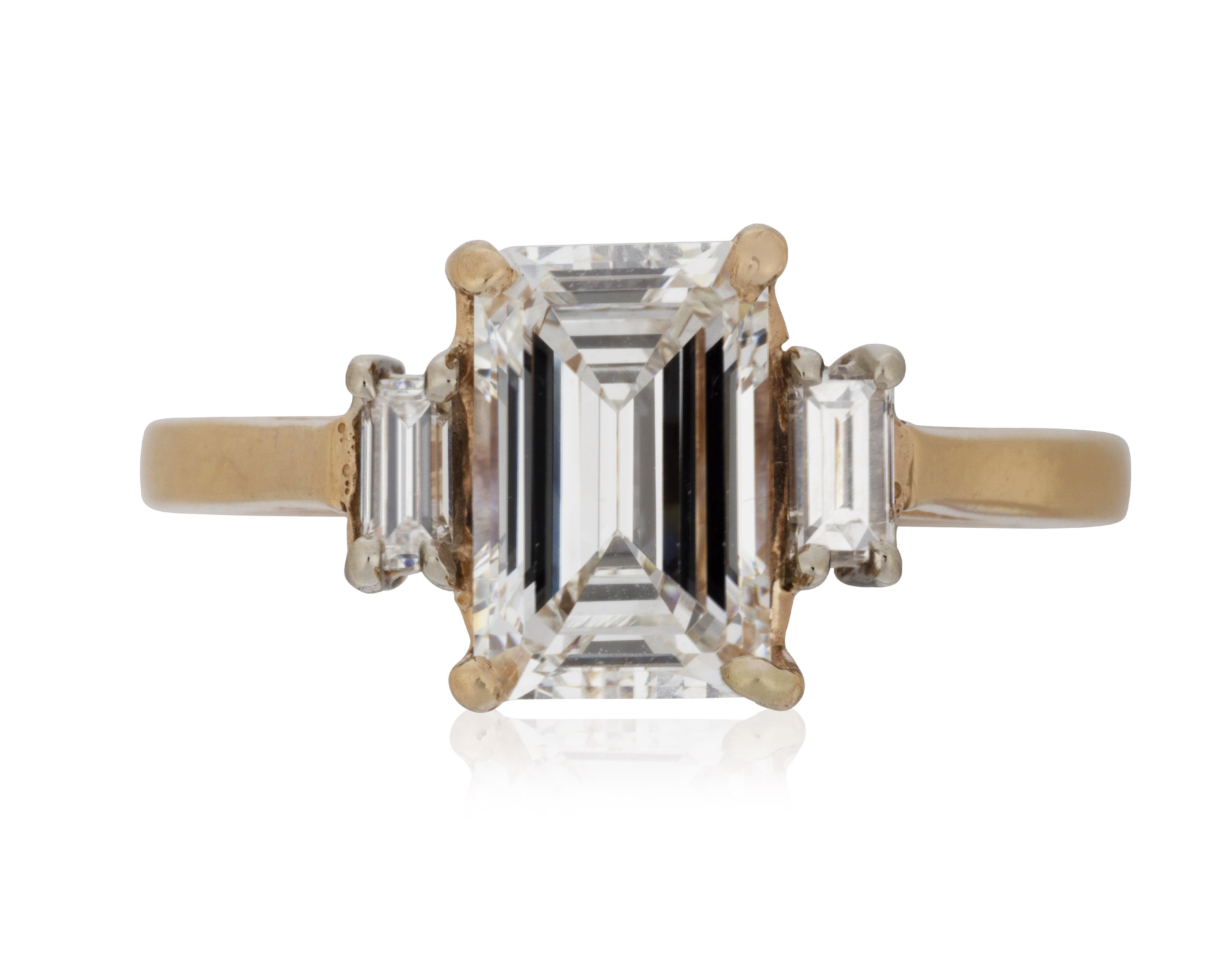EMERALD CUT DIAMOND RING WITH GIA REPORT, | Christie’s