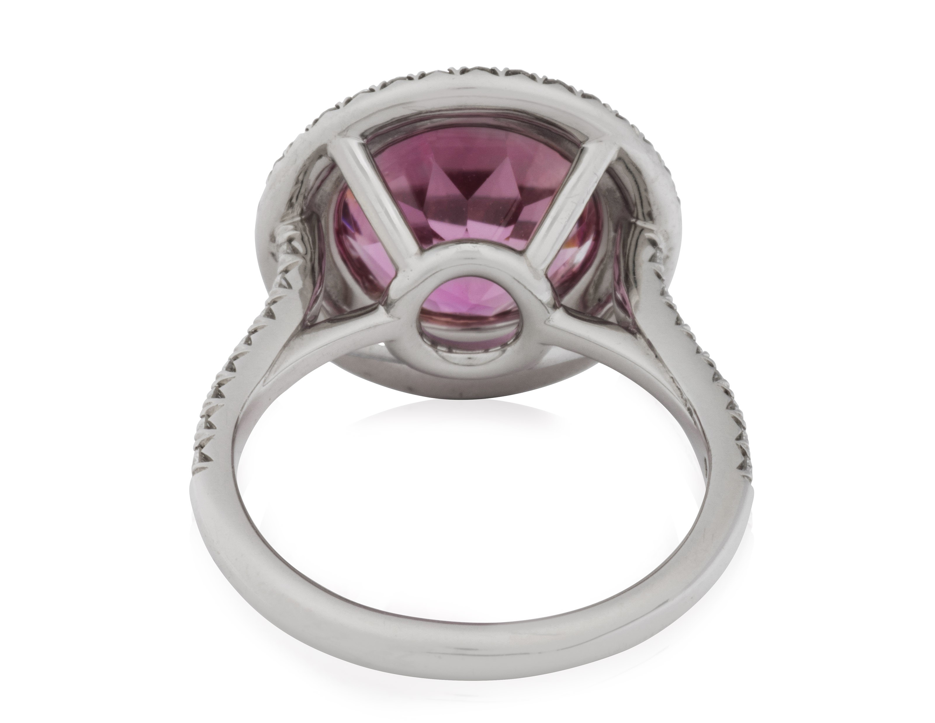 TIFFANY CO. SOLESTE PINK TOURMALINE AND DIAMOND RING Christie s