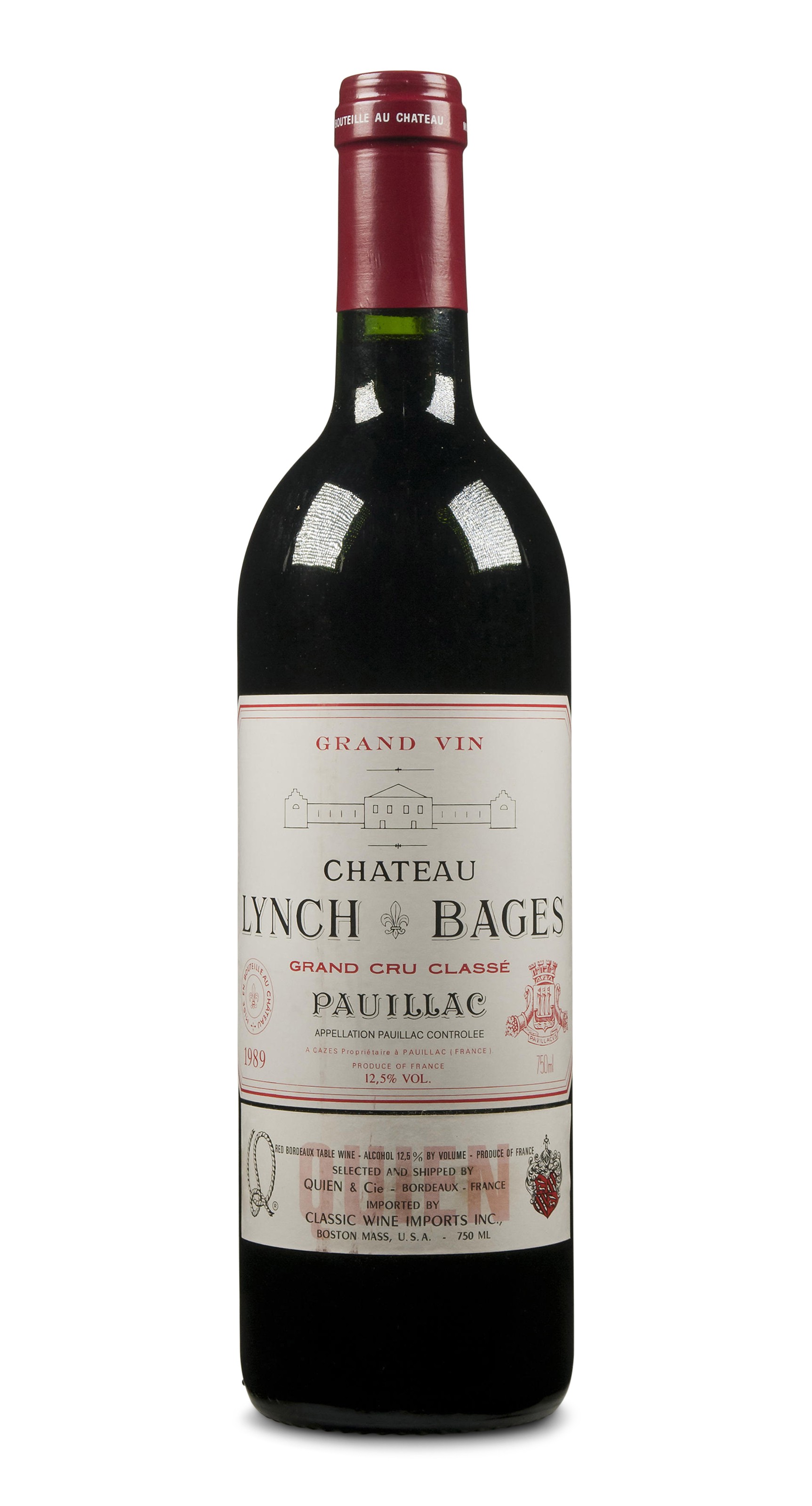 Château Lynch-Bages 1989, Pauillac, 5ème cru classé | Christie’s