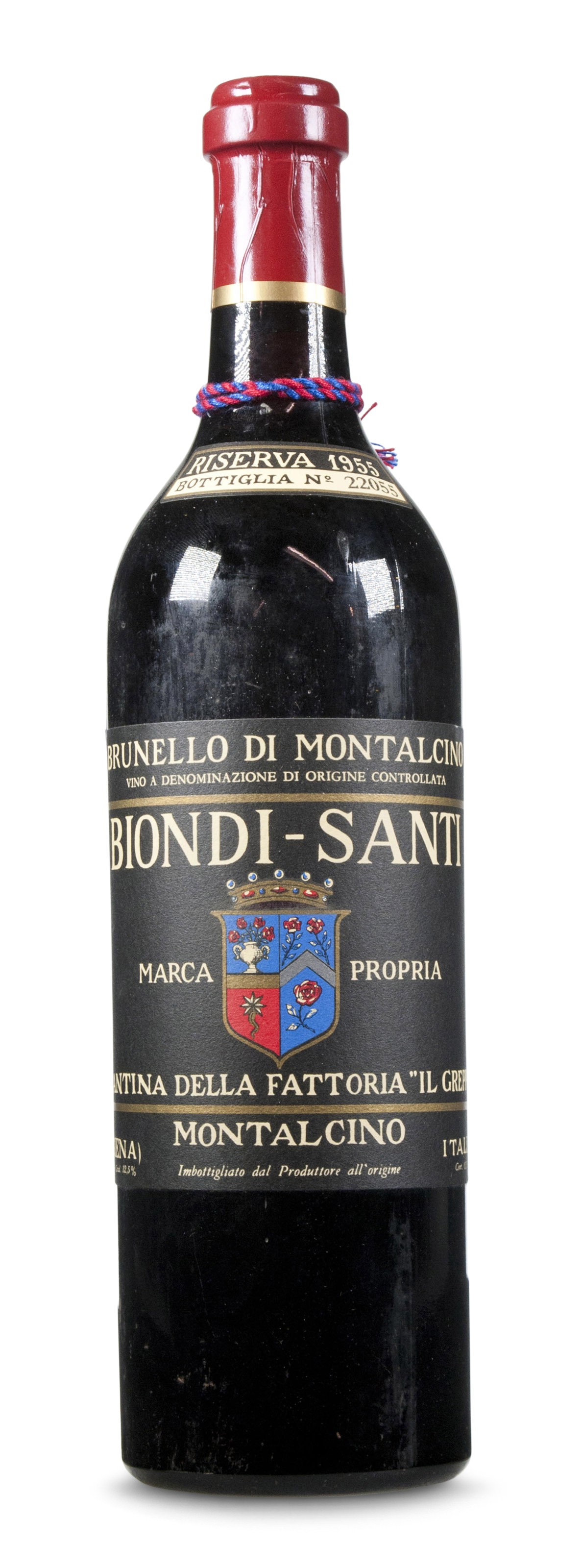 Biondi Santi, Brunello di Montalcino Riserva 1955, Tuscany Christie’s
