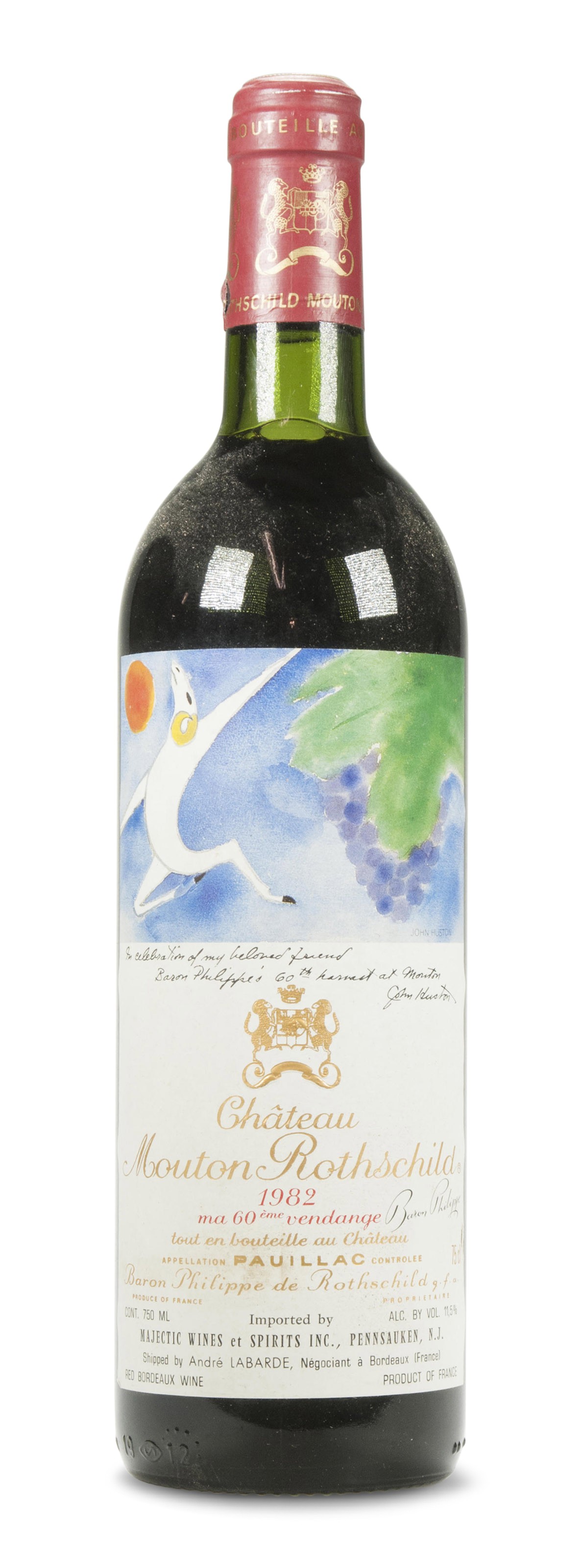 Château Mouton-Rothschild 1982, Pauillac, 1er cru classé | Christie’s