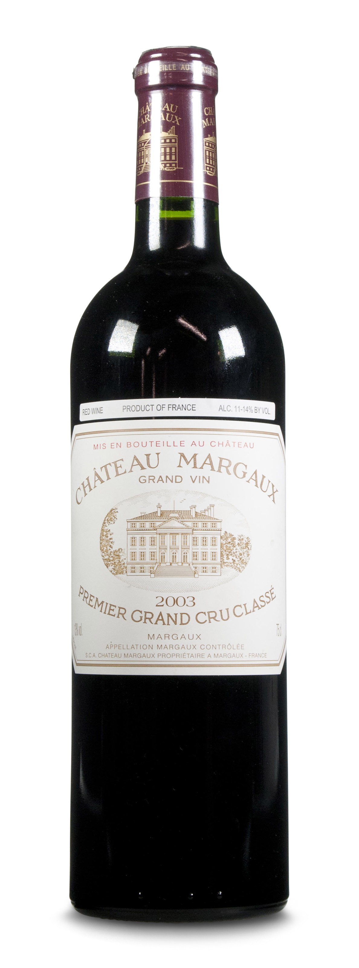 Château Margaux 2003, Margaux, 1er cru classé Christie’s
