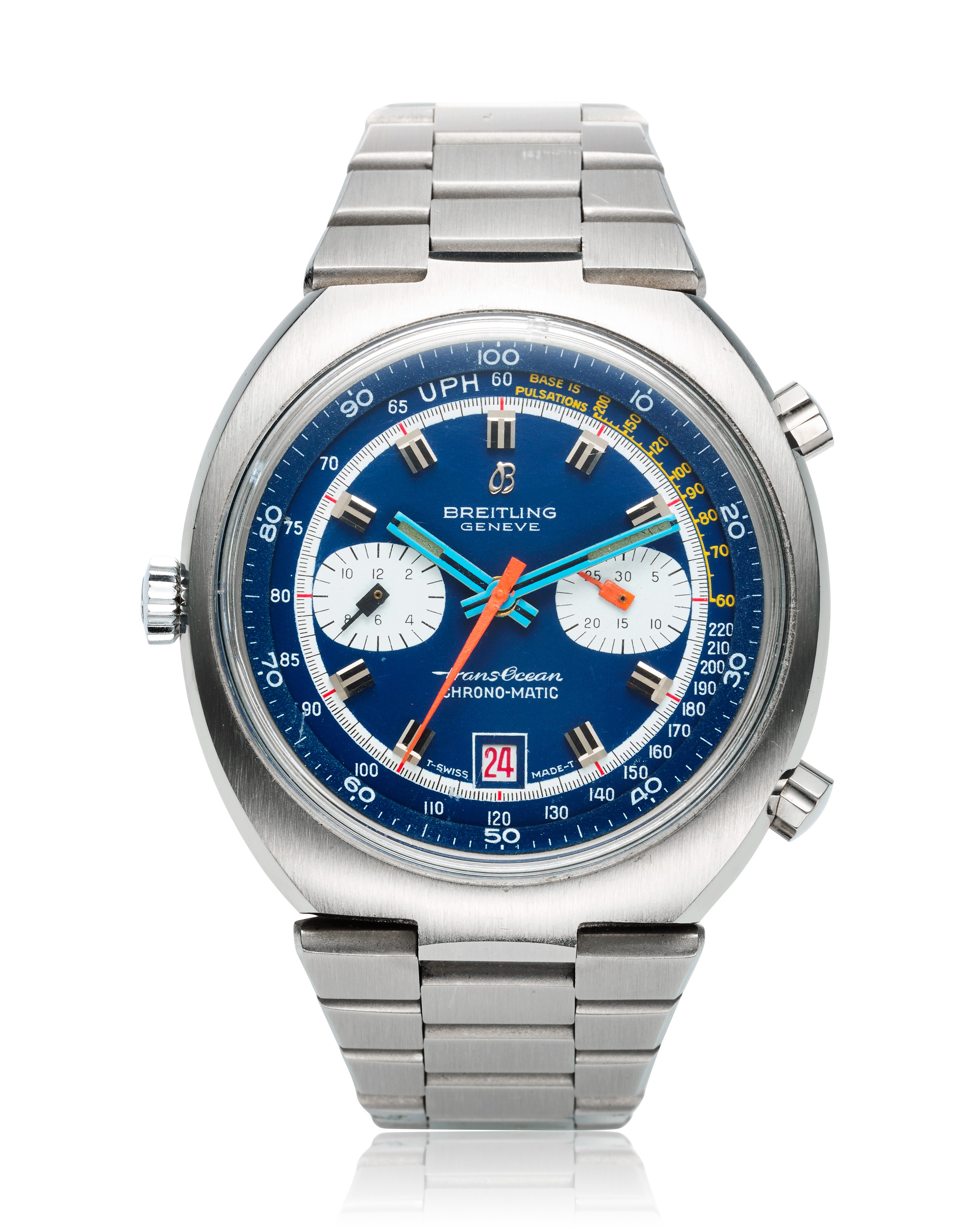 BREITLING, TRANSOCEAN CHRONO-MATIC, REF. 2129, | Christie's