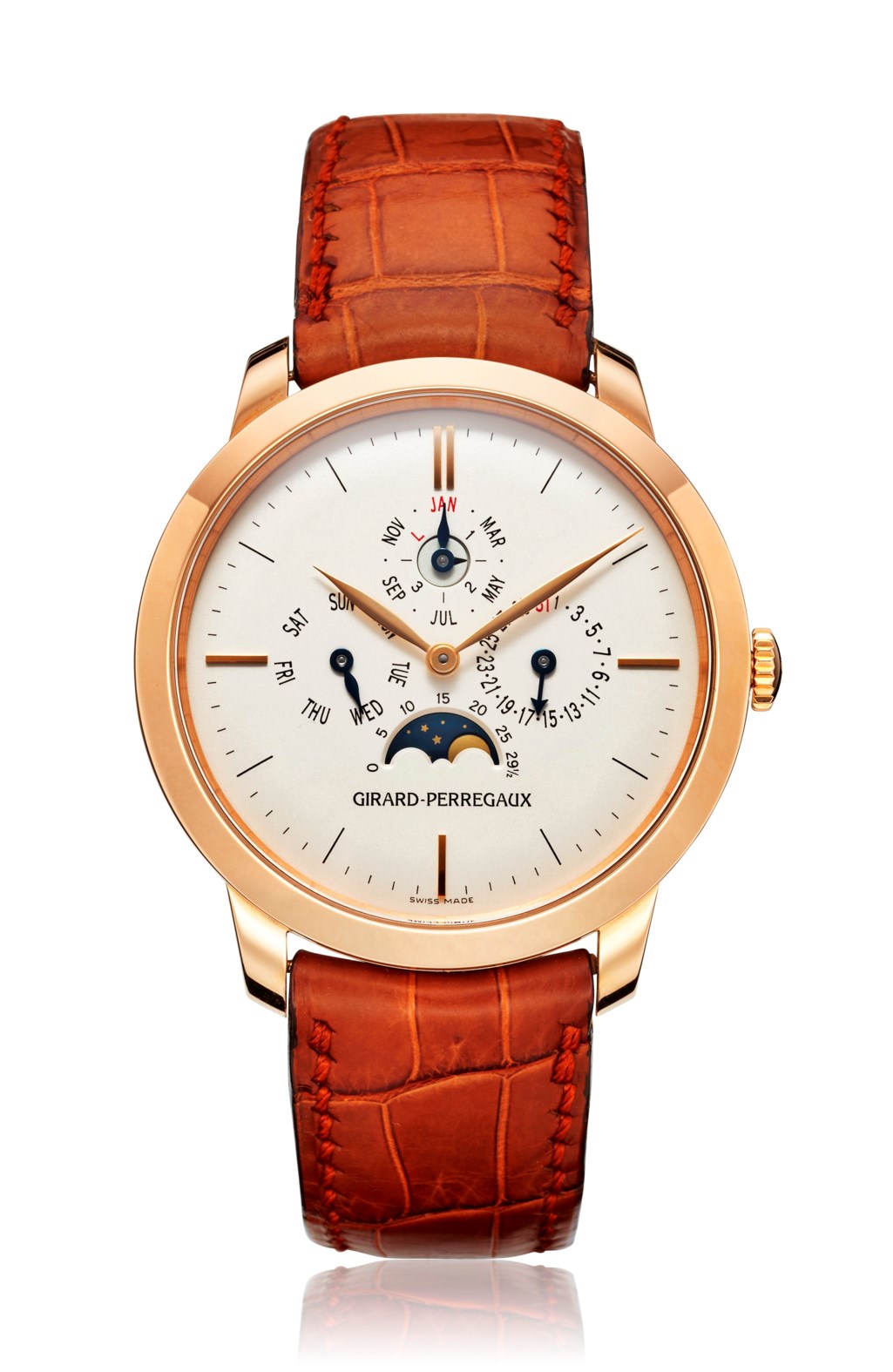 GIRARDPERREGAUX, 1966 PERPETUAL CALENDAR LIMITED TO 99 EXAMPLES, REF