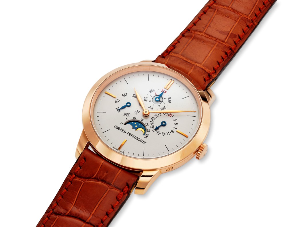 GIRARDPERREGAUX, 1966 PERPETUAL CALENDAR LIMITED TO 99 EXAMPLES, REF