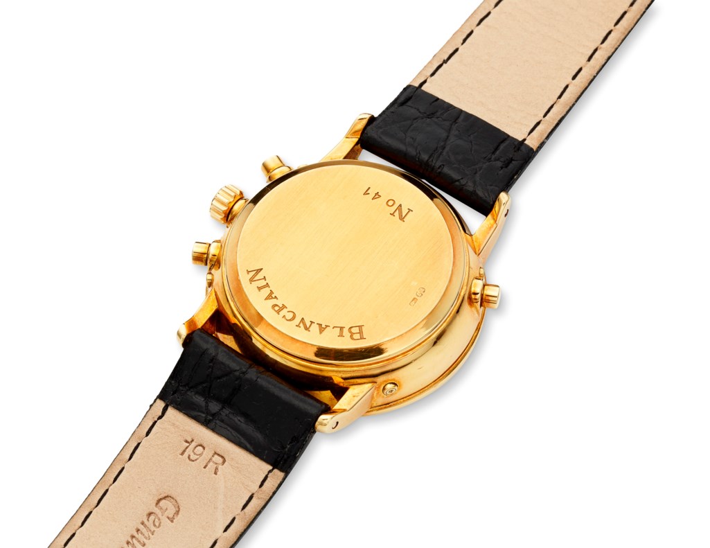 BLANCPAIN, SPLIT-SECONDS PERPETUAL CALENDAR WITH MOON PHASE, | Christie’s