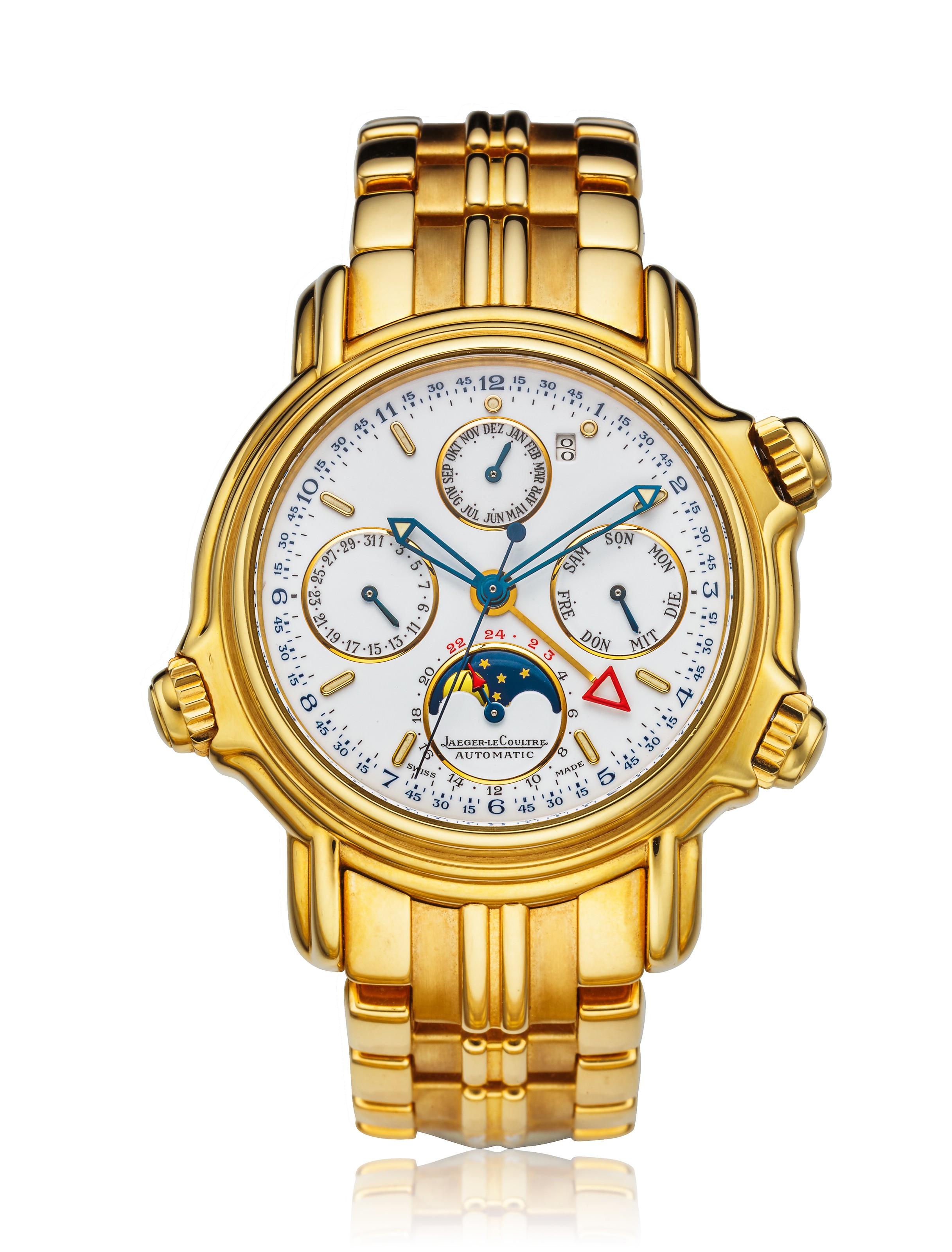 JAEGERLECOULTRE, GRAND REVEIL PERPETUAL CALENDAR ALARM, REF. 180.140.