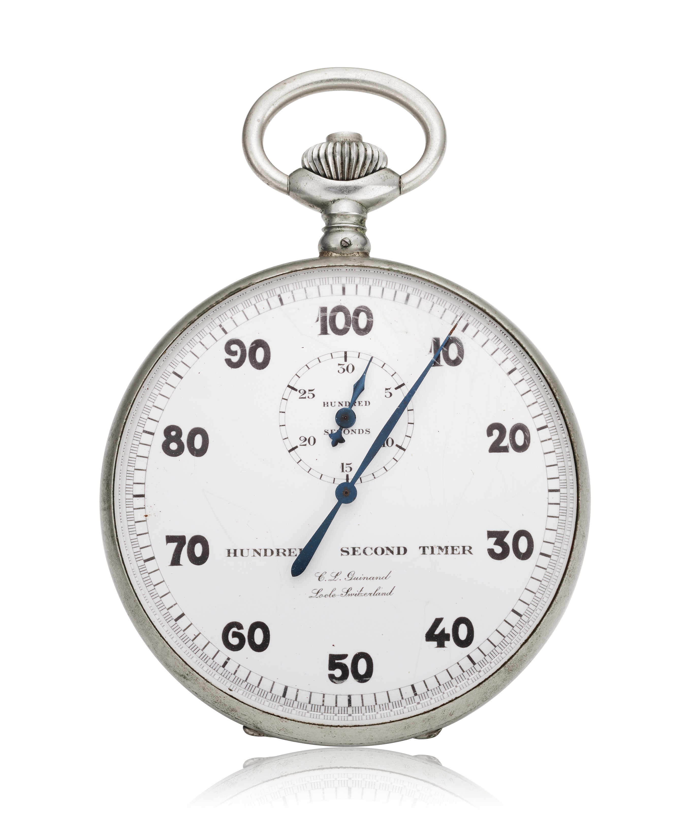 C.L. GUINAND / JULES RACINE & CO., HUNDRED SECOND STOPWATCH, Christie’s