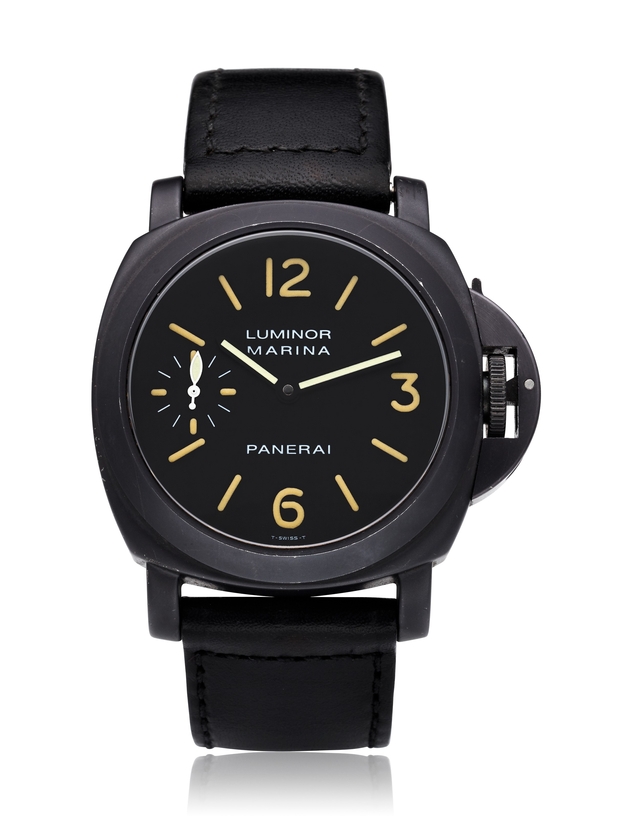 PANERAI PVD COATED LUMINOR MARINA PAM 004