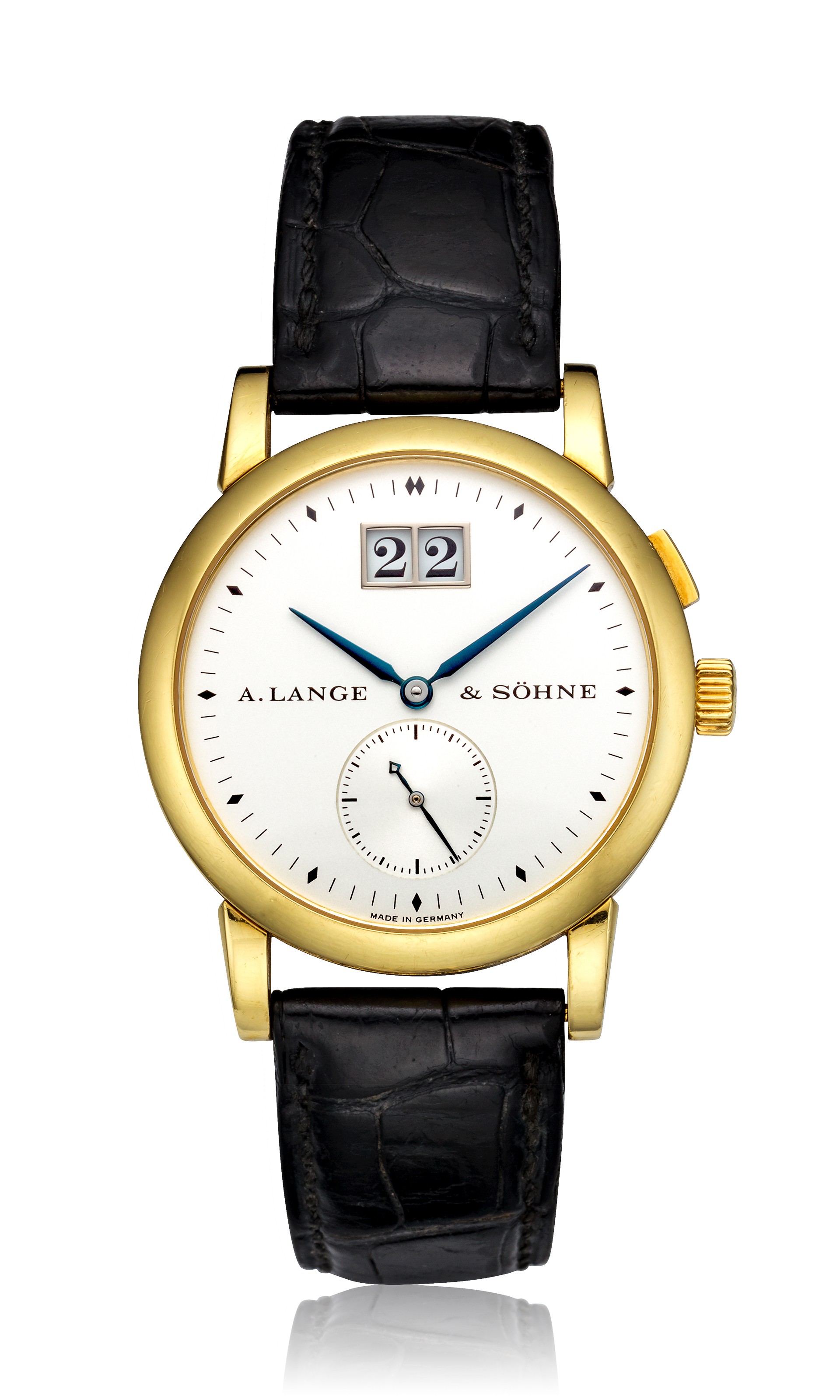 A. LANGE & SOHNE, 18K SAXONIA BIG DATE, | Christie's