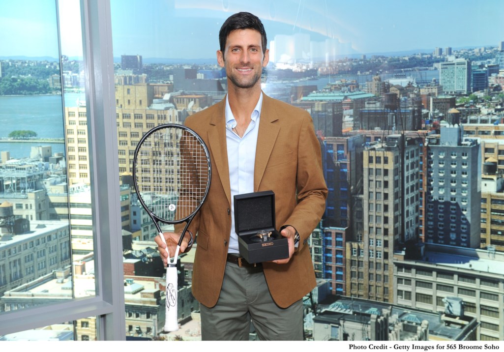 NOVAK DJOKOVIC FOUNDATION LOT - SIGNED HEAD TENNIS RACKET ...