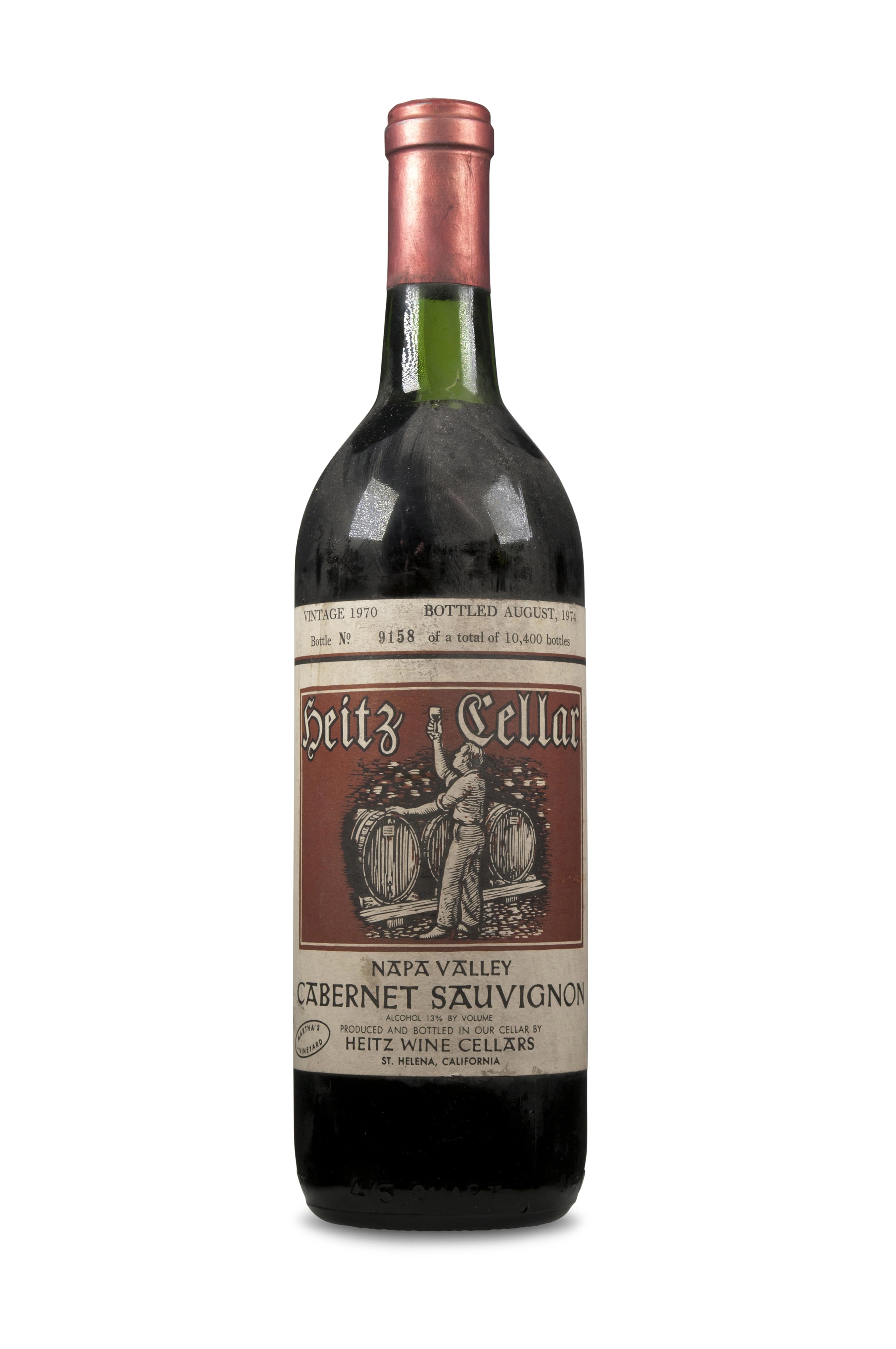 Heitz Cellars Martha's Vineyard Sauvignon 1970, Napa Valley