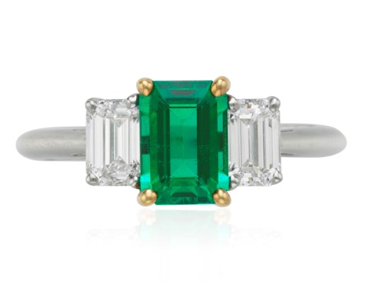 Tiffany Co Emerald And Diamond Ring Christie S