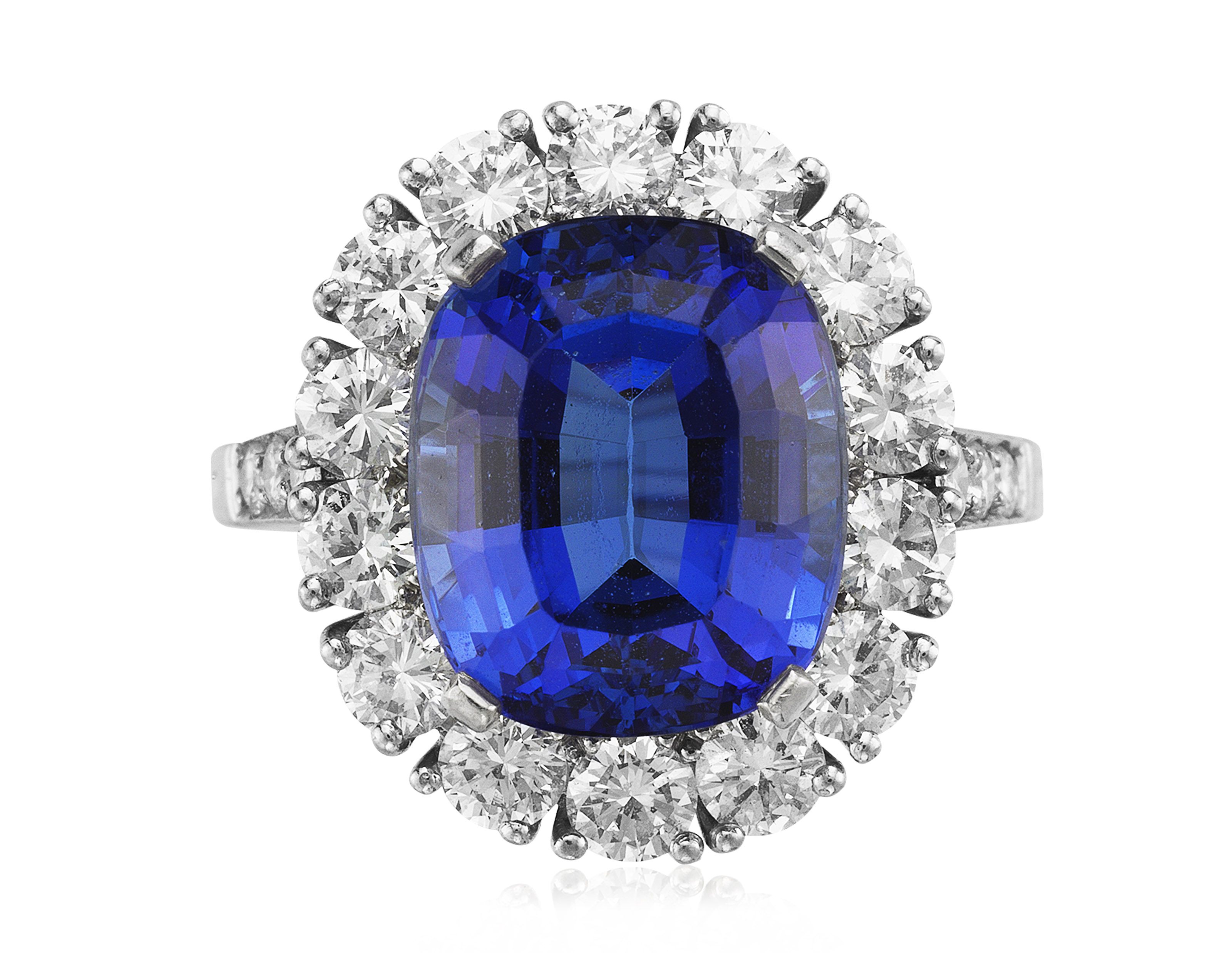 TIFFANY CO. TANZANITE AND DIAMOND LEGACY RING Christie s