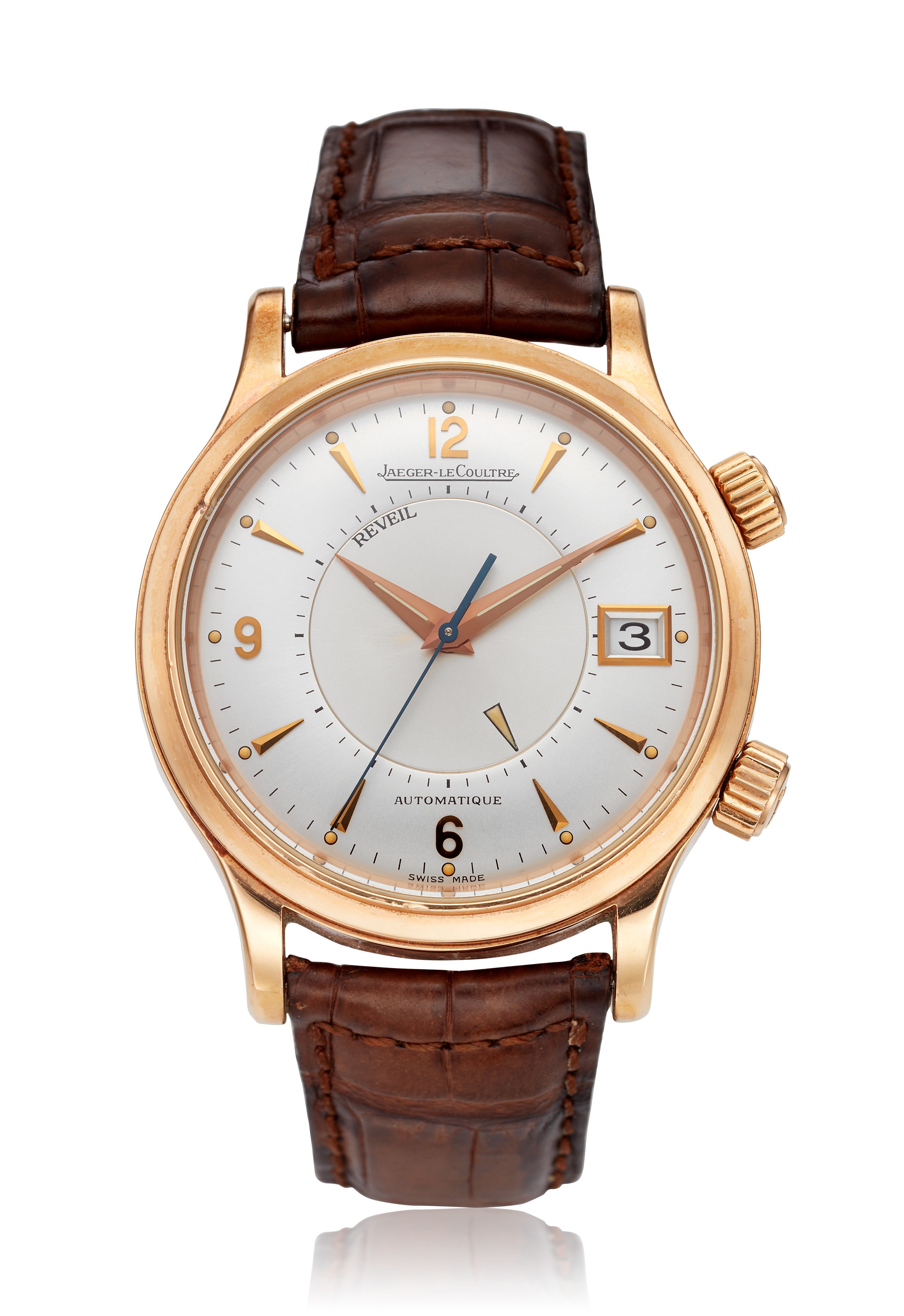Jaeger-Lecoultre JAEGER-LECOULTRE, 18K MASTER CONTROL ALARM, REF. 141.2.97
