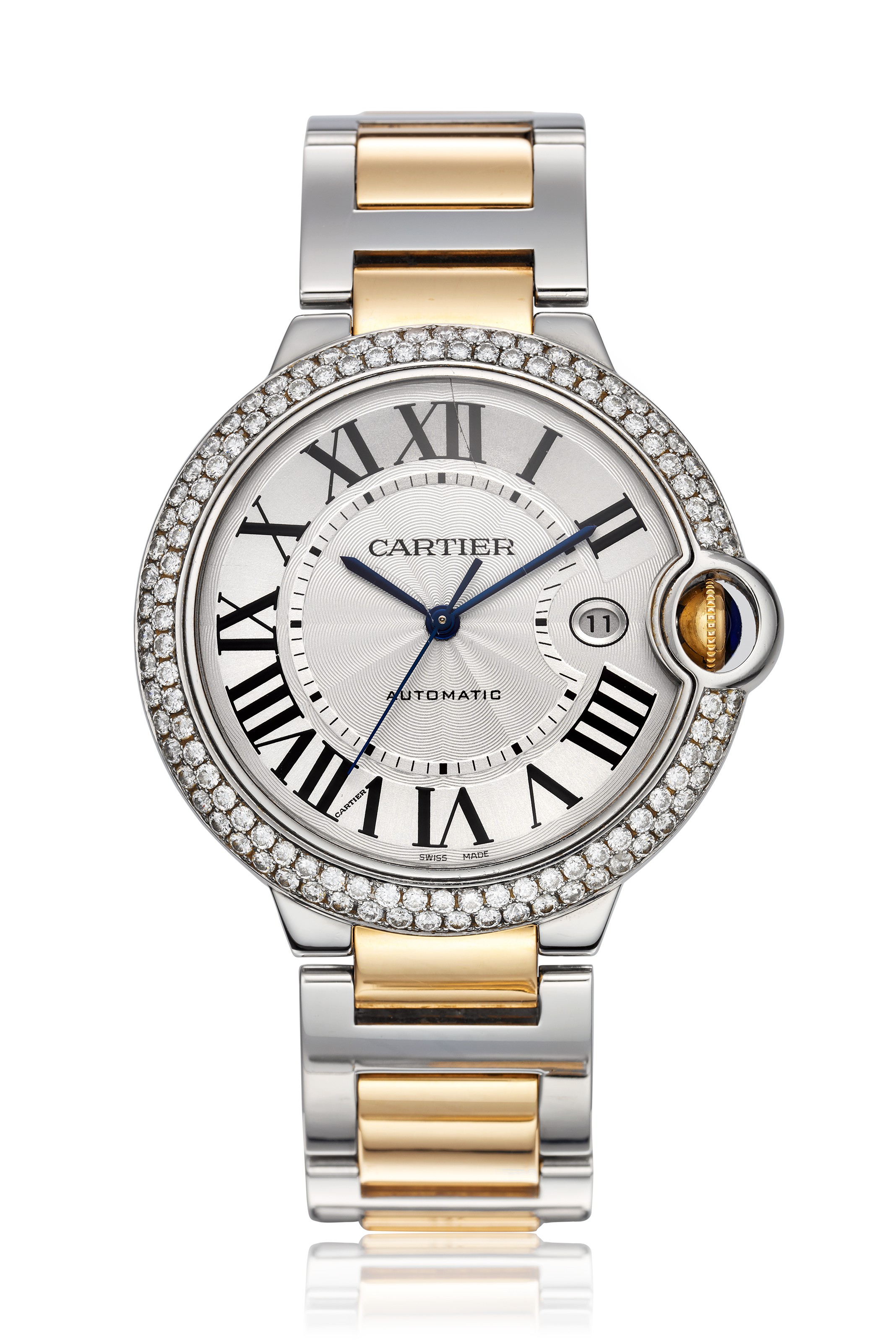 CARTIER, TWO-TONE BALLON BLEU JUMBO, 3001, Christie's