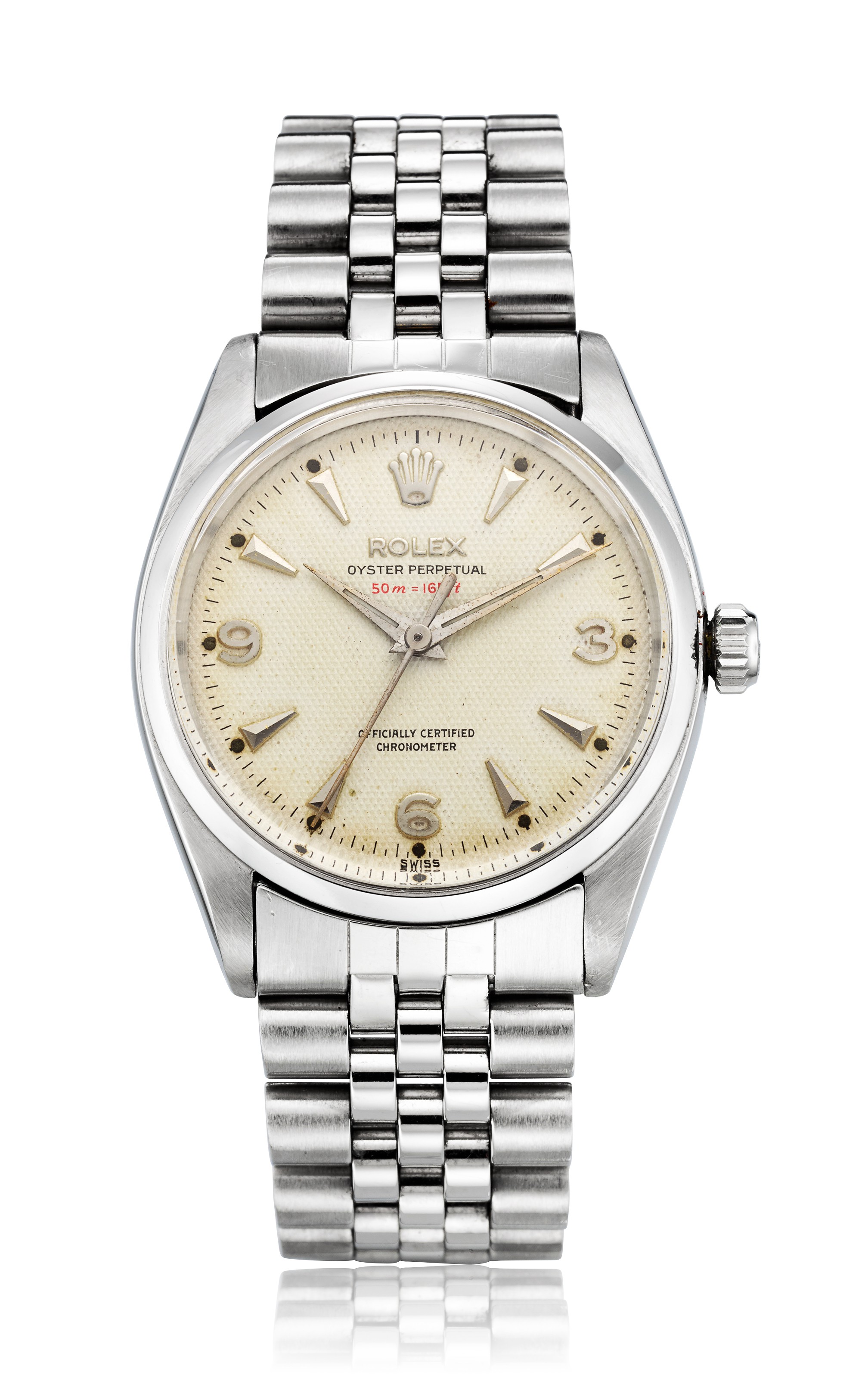 ROLEX, OYSTER PERPETUAL 'HONEYCOMB', 6564, Christie's