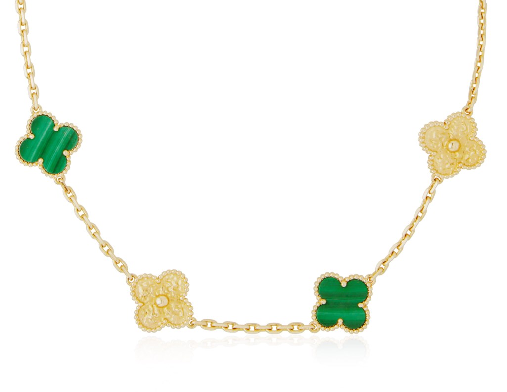 Van cleef and arpels malachite clearance