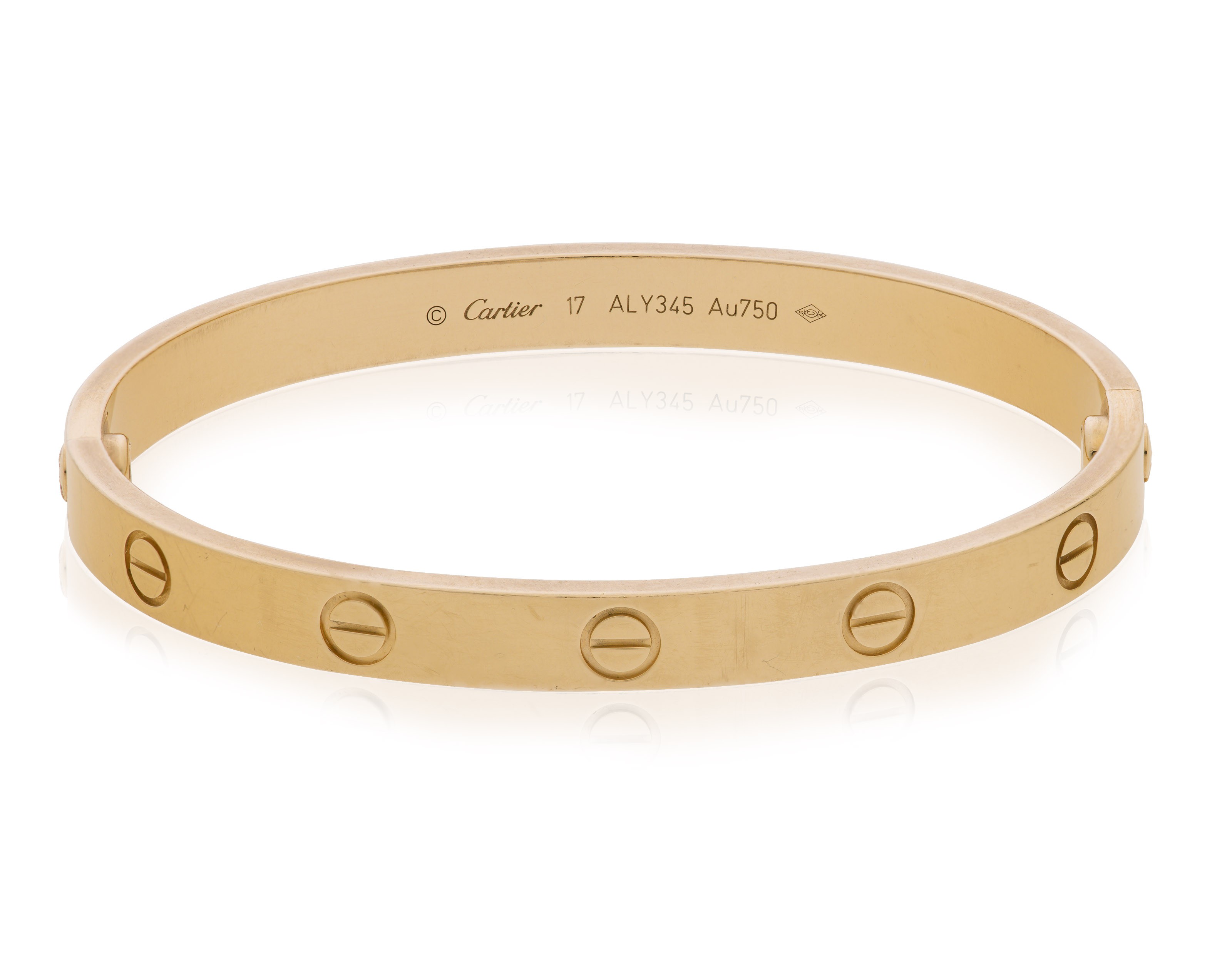 CARTIER 'LOVE' BANGLE BRACELET 