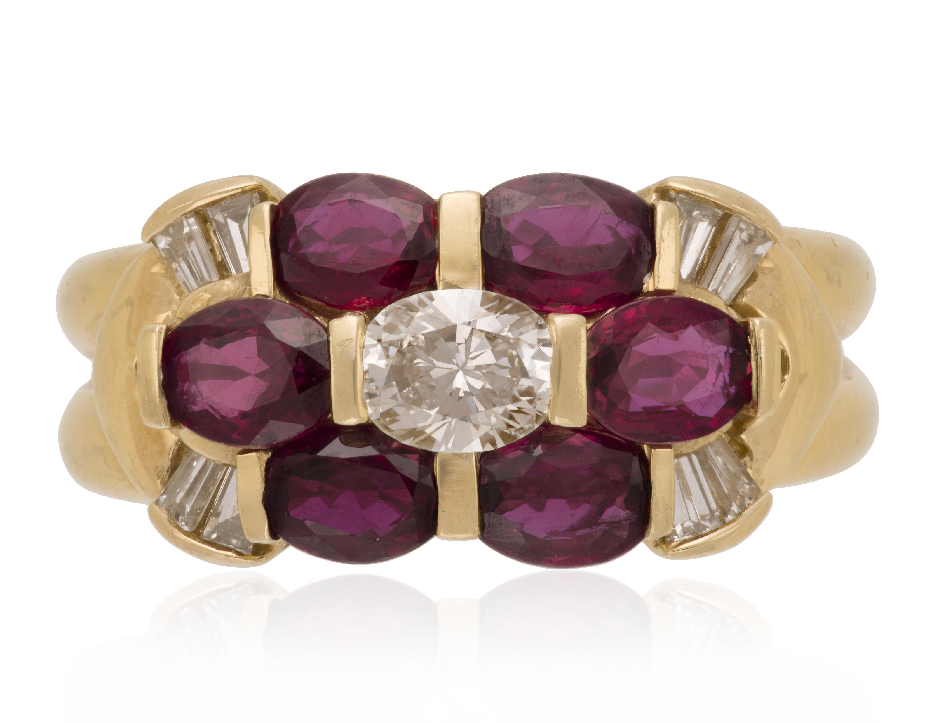 TIFFANY & CO. RUBY AND DIAMOND RING, | Christie’s