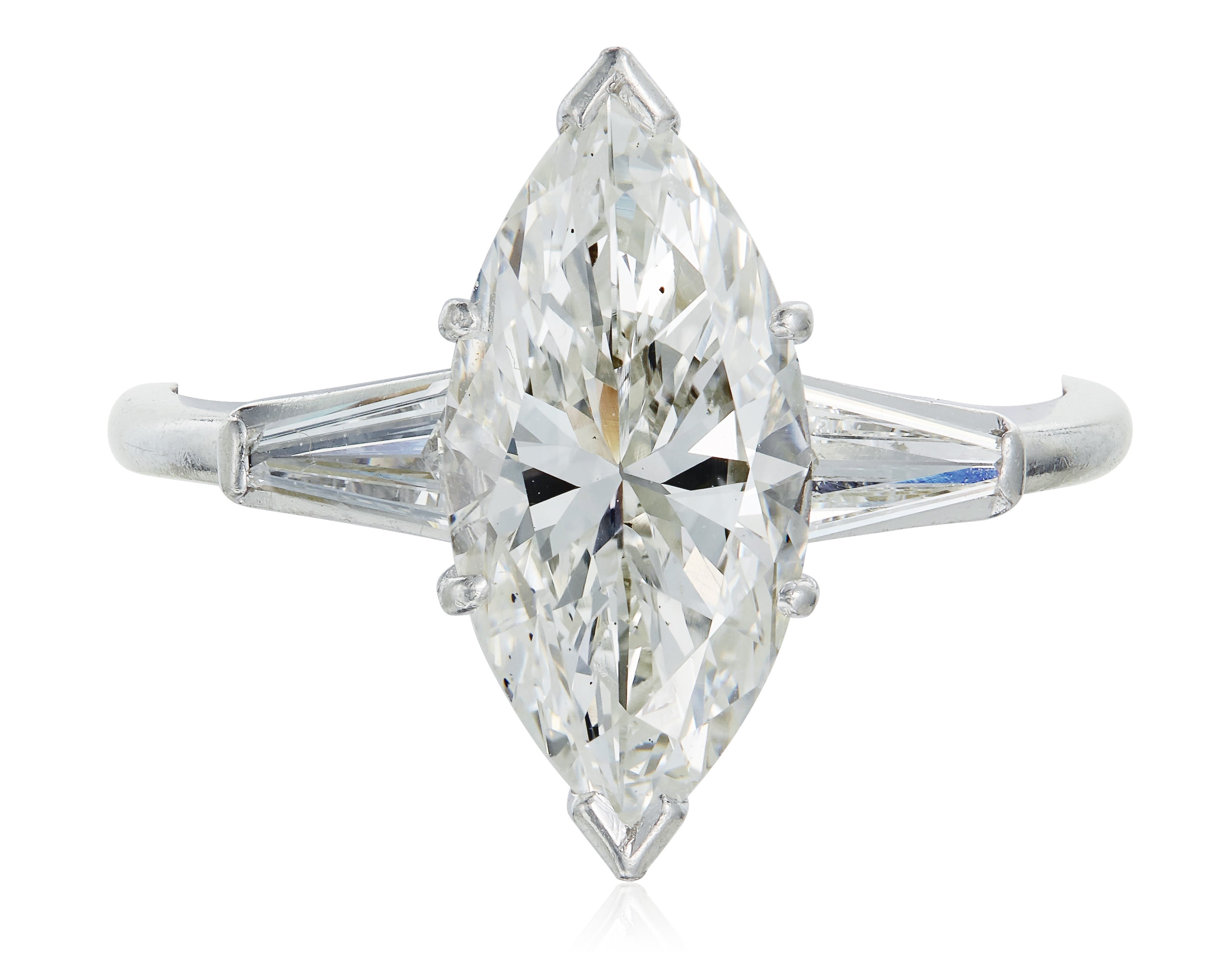 MARQUISE DIAMOND RING WITH GIA REPORT AND RING JACKET, Christie’s