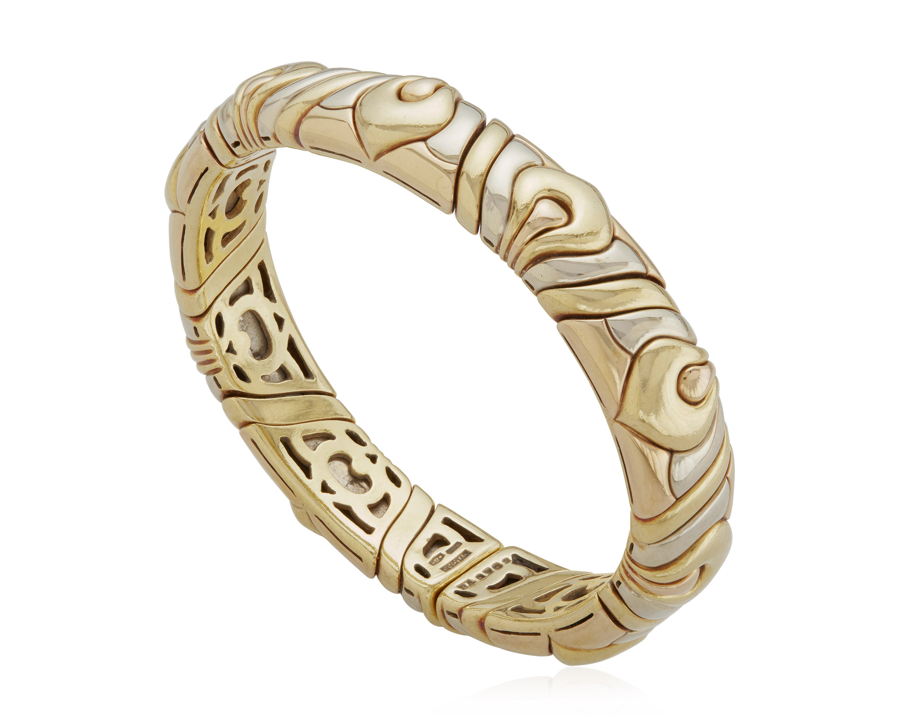 Bulgari tri cheap color bracelet