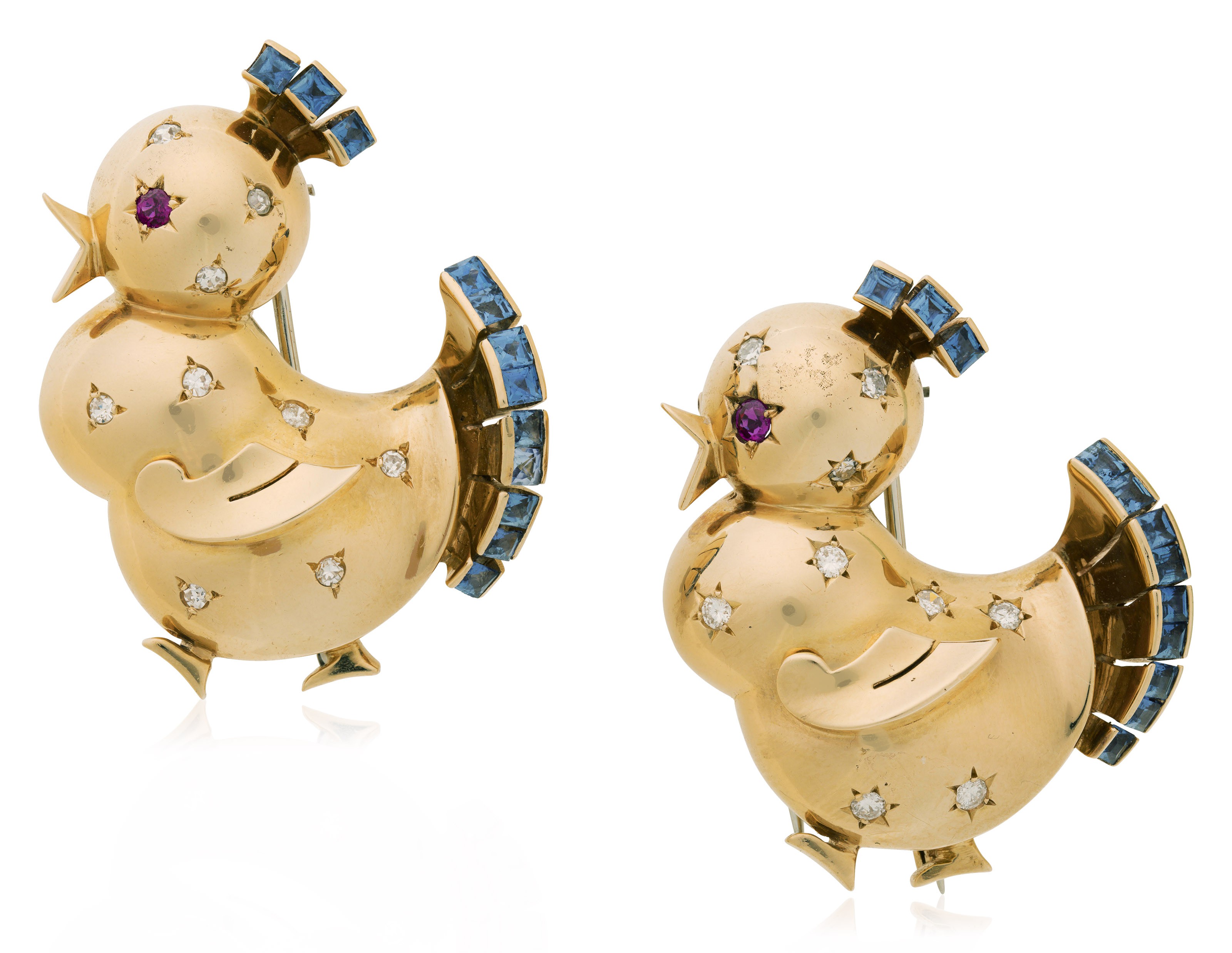 VAN CLEEF ARPELS MULTI-GEM AND DIAMOND TURTLE BROOCH, Christie's