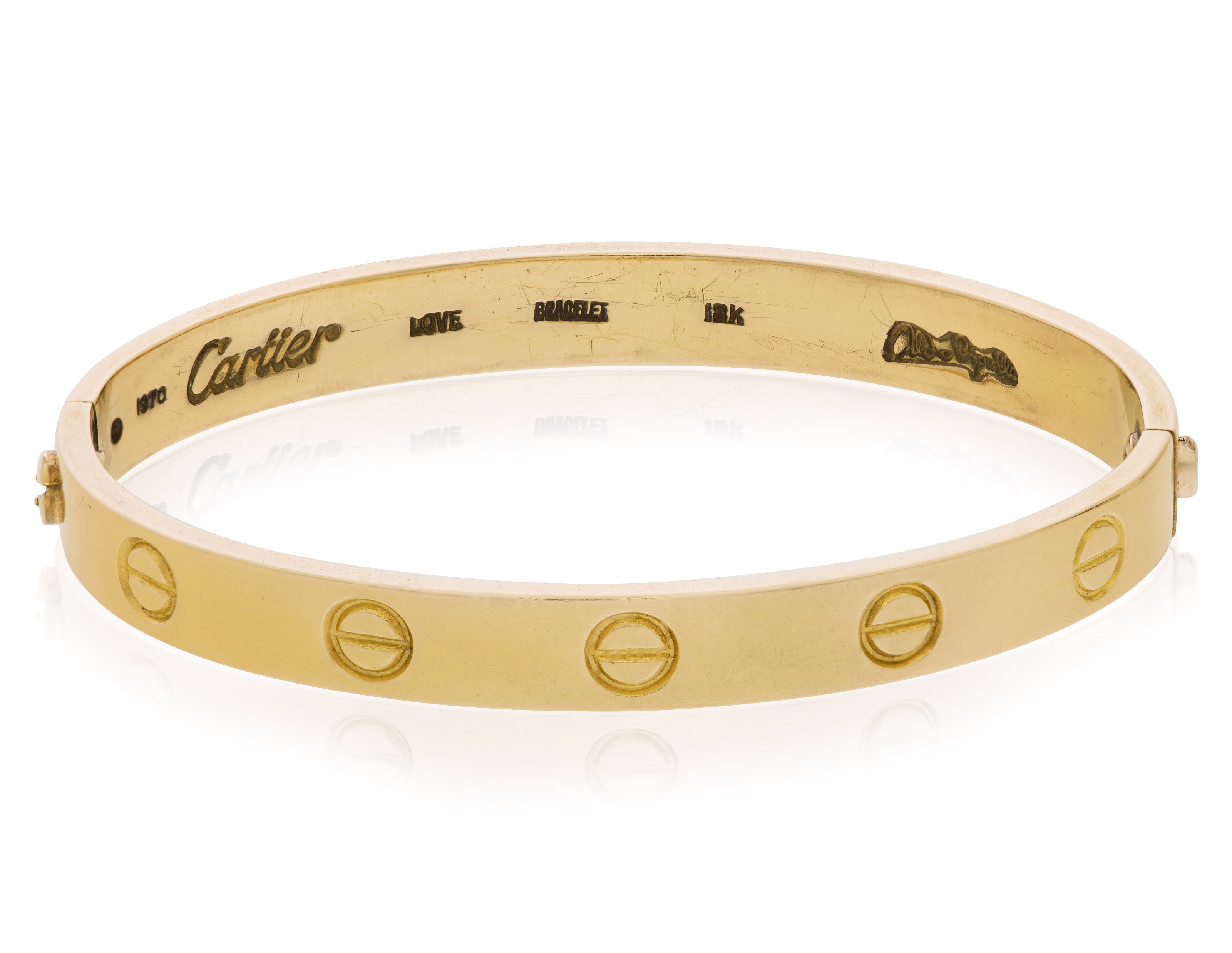 CARTIER 'LOVE' BANGLE BRACELET, | Christie’s