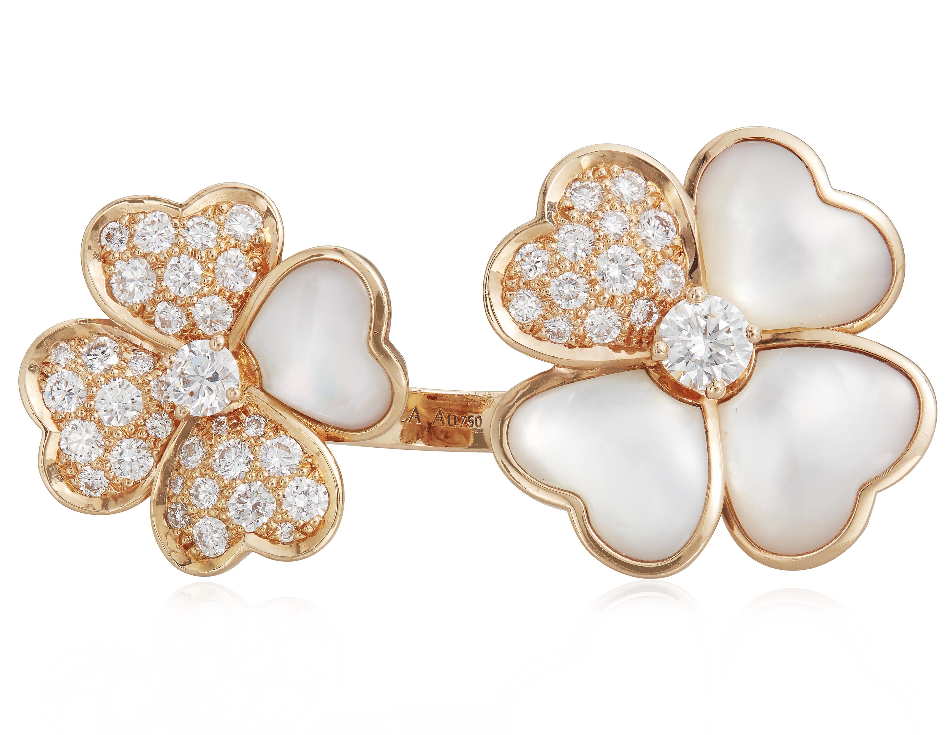 Van cleef cosmos shop ring