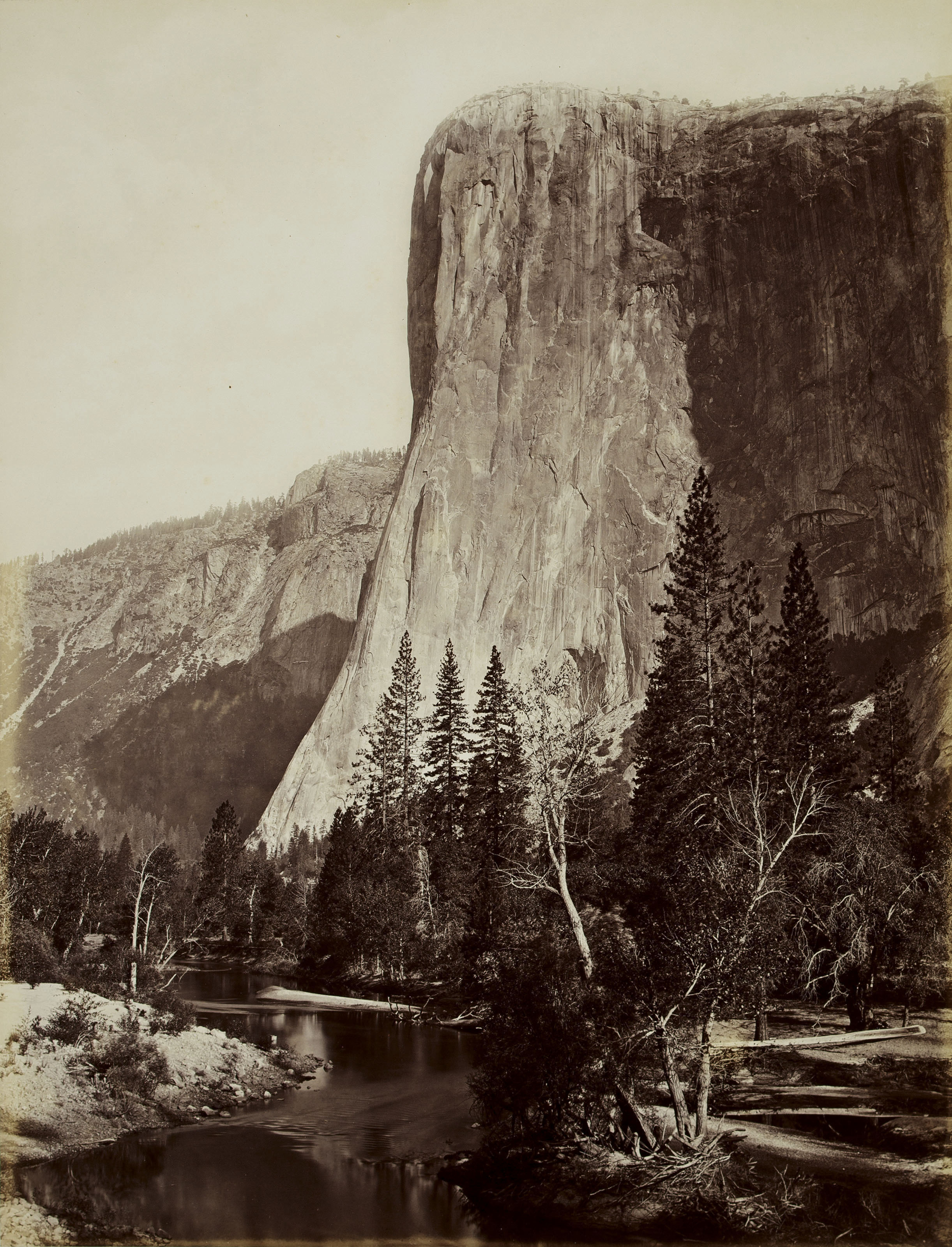 Carleton E Watkins 1829 1916 El Capitan Yosemite 1878 1881