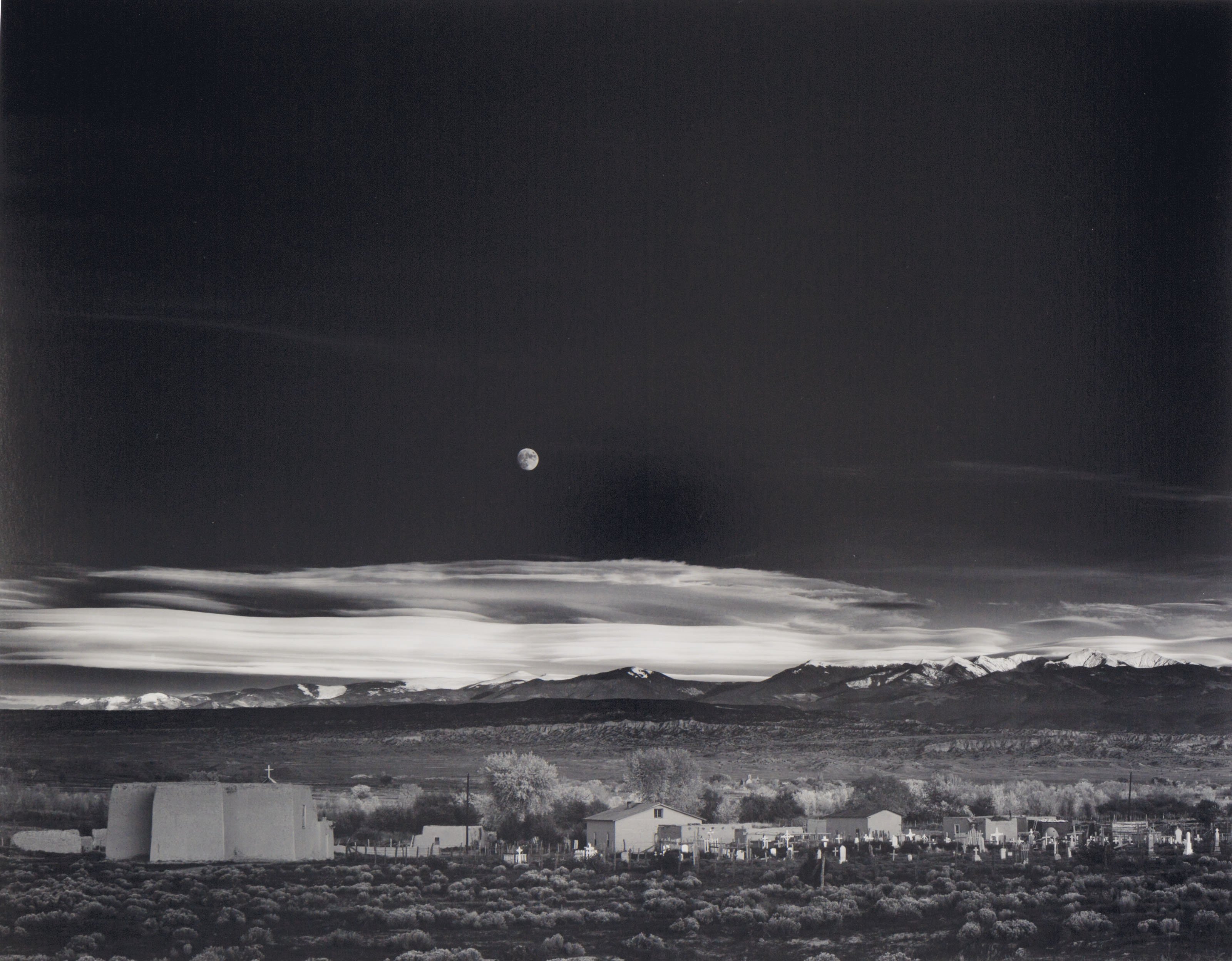 ANSEL ADAMS (19021984) , Moonrise, Hernandez, New Mexico