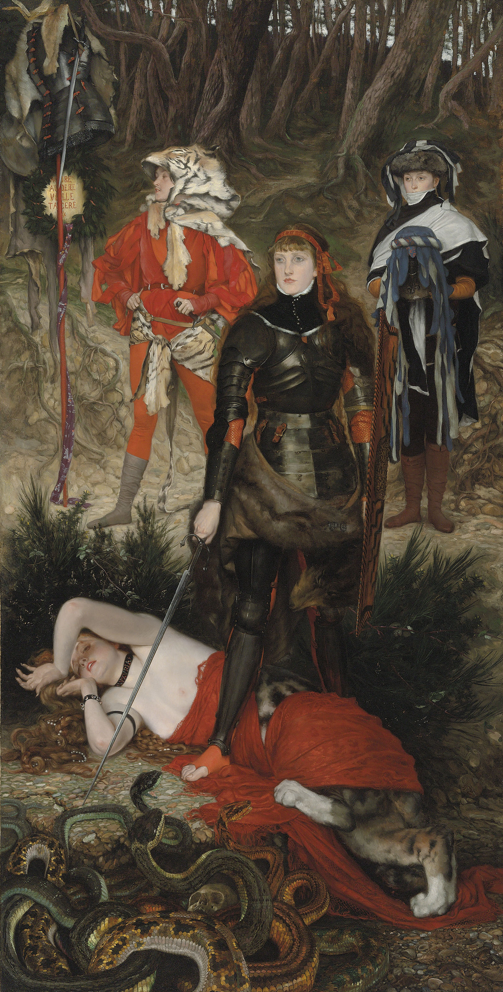 James Jacques Joseph Tissot French 1836 1902 Triumph Of The Will The Challenge 19th Century Paintings Christie S