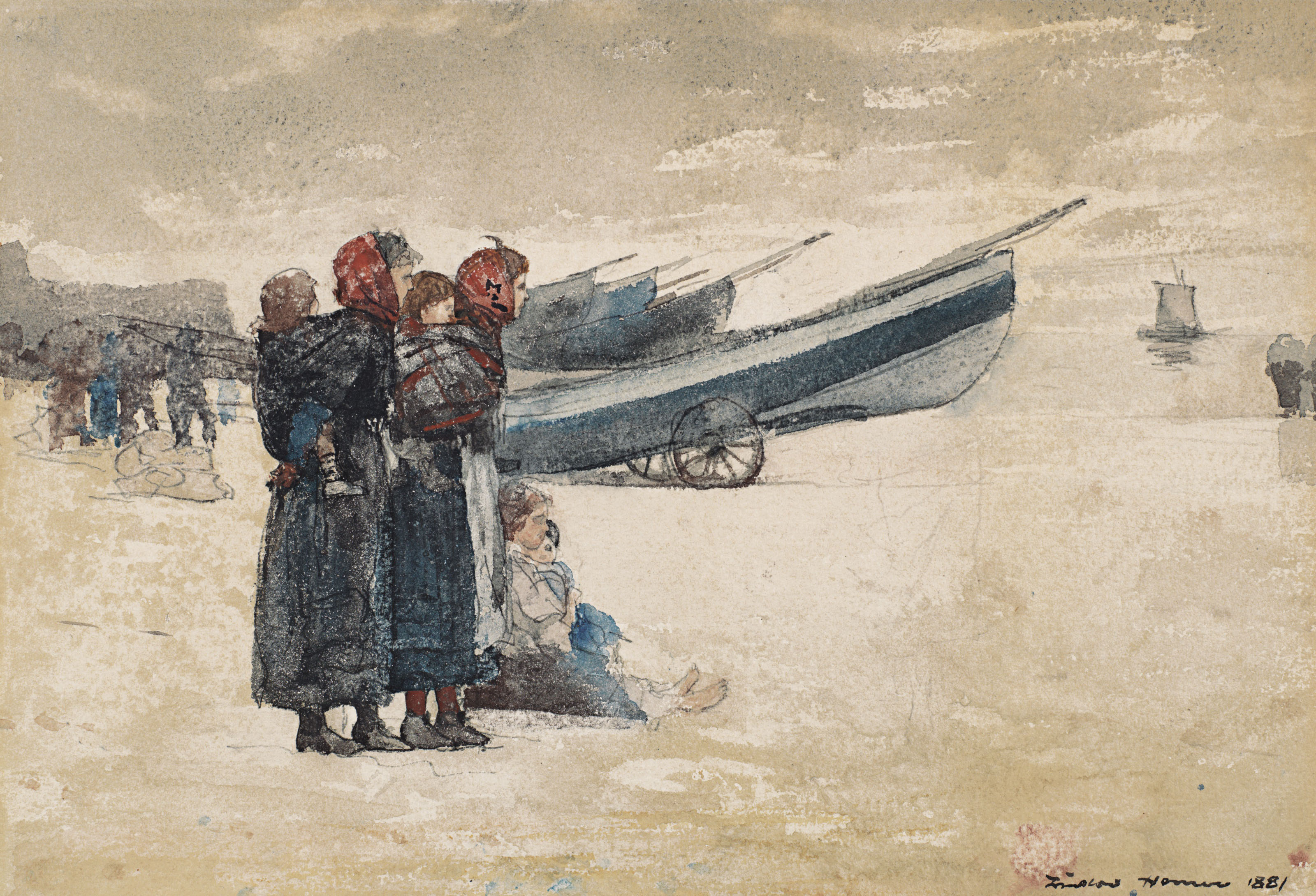 Winslow homer watercolor picture