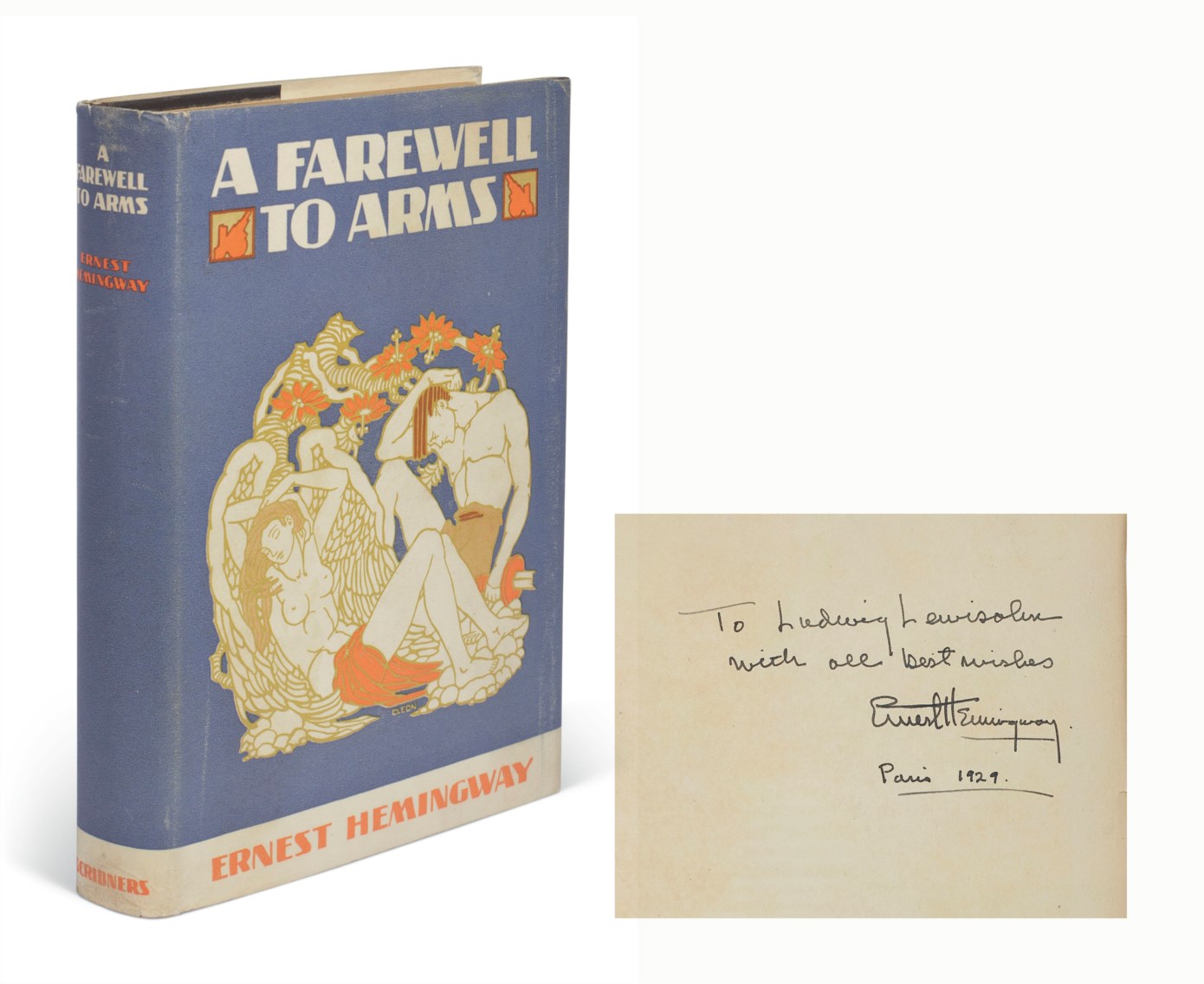 HEMINGWAY, Ernest (1899-1961). A Farewell to Arms. New York: Charles