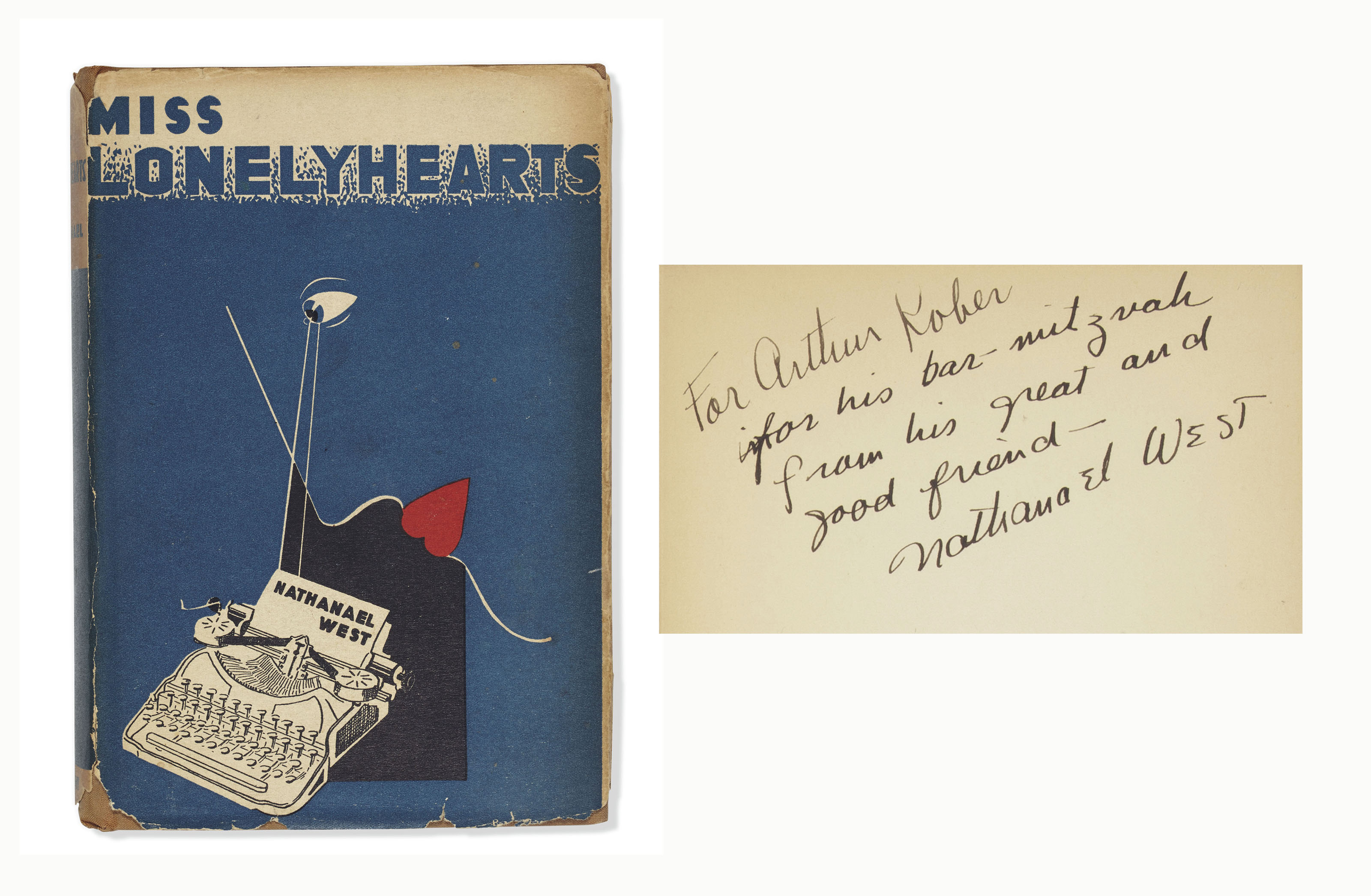 West Nathaniel 1903 1940 Miss Lonelyhearts New York Liveright 1933