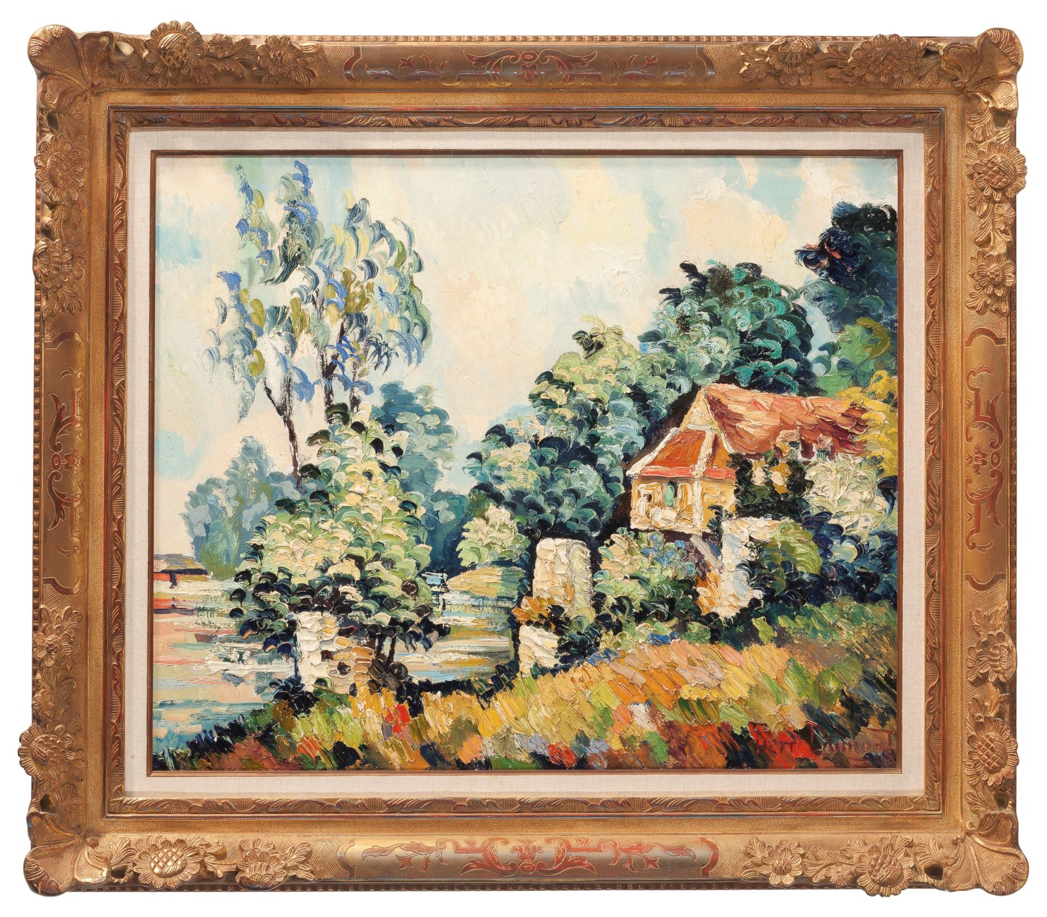 Pierre Dumont (French, 18841936), Le pont de Vernon sur la Seine