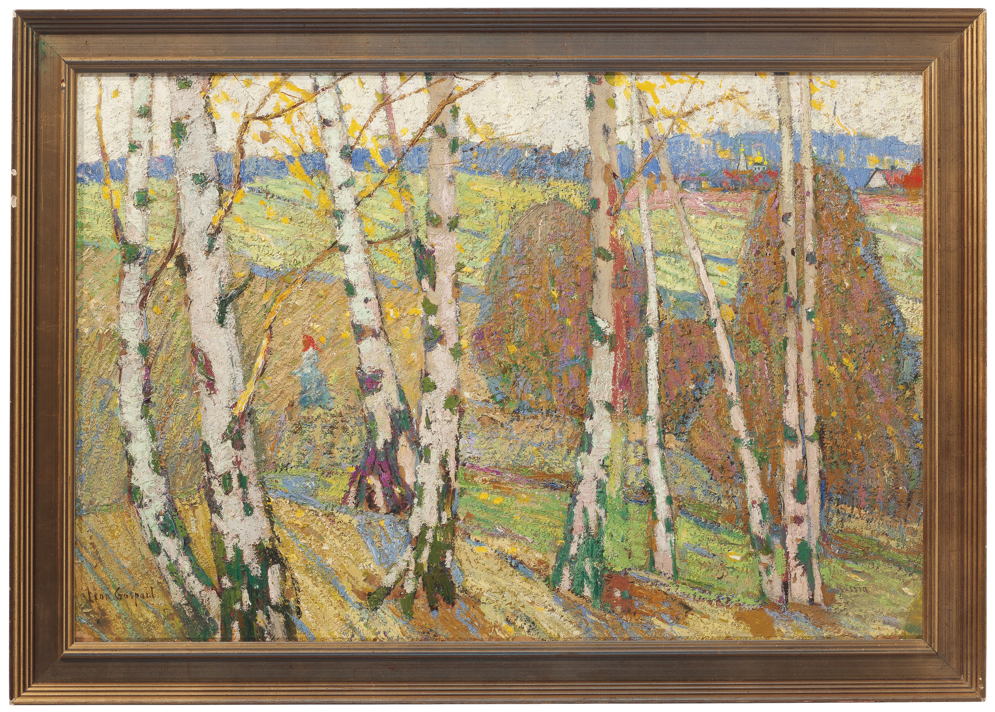 Leon Schulman Gaspard (American/Russian, 18821964) , Russian Landscape